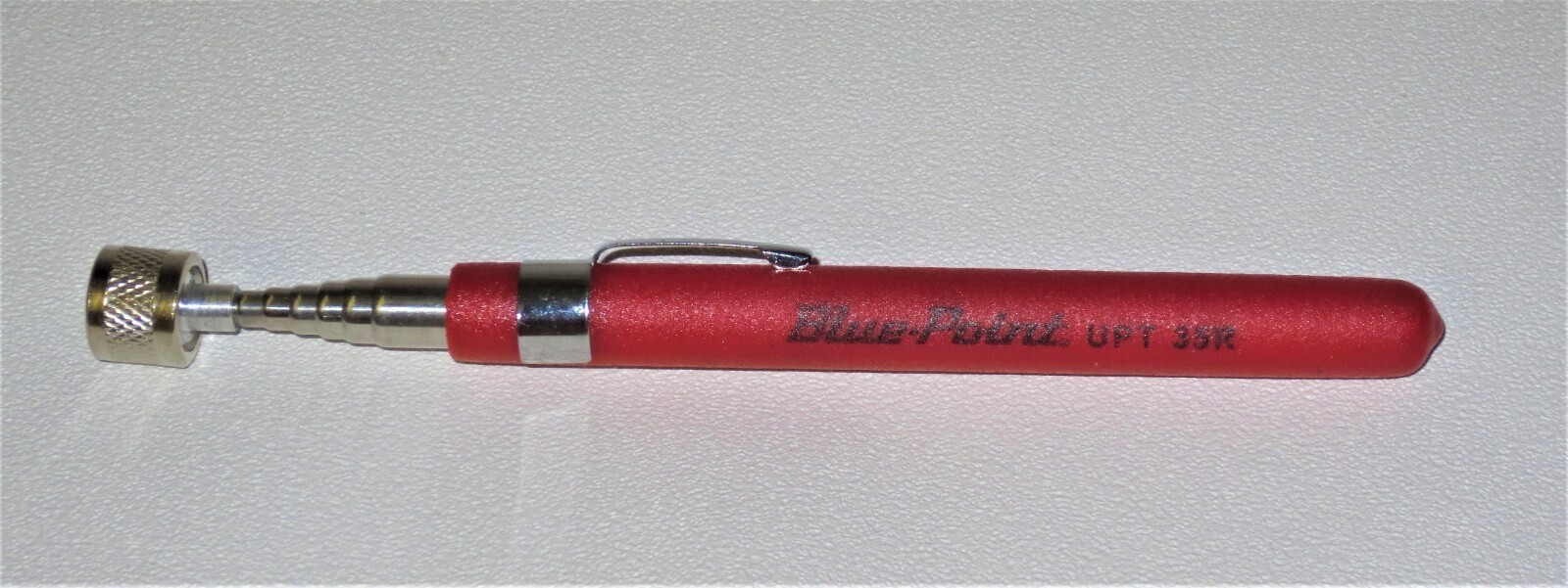 Snap-on’s BLUE POINT MAGNETIC PICK UP TOOL UPT35 *RED* TELESCOPING TO 33″ *NEW