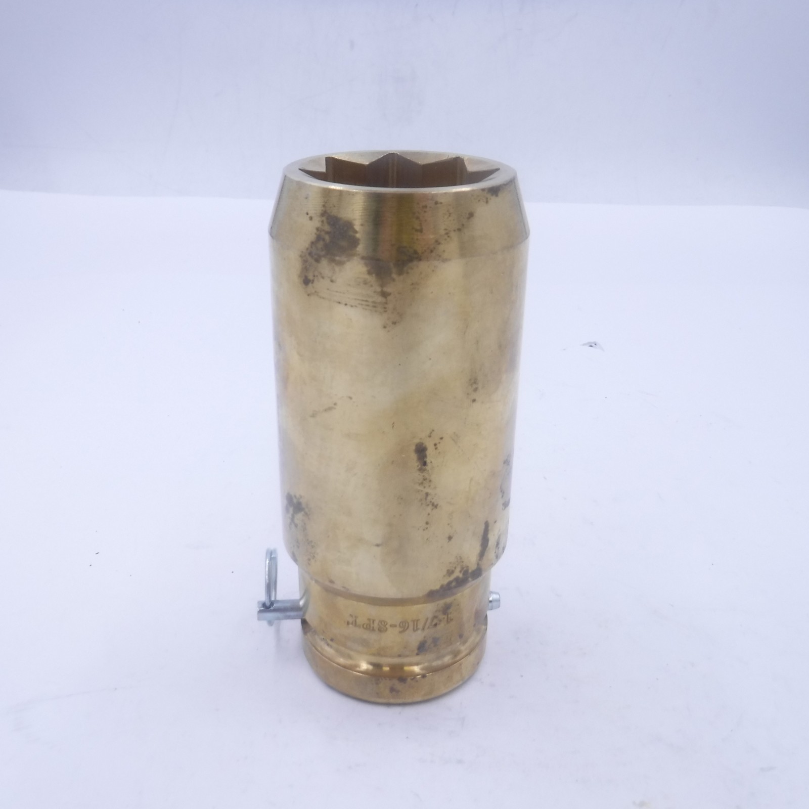 Aldon 4024-175 1″ Square Drive 8 Point Bronze Tank Car Socket 1-7/16″