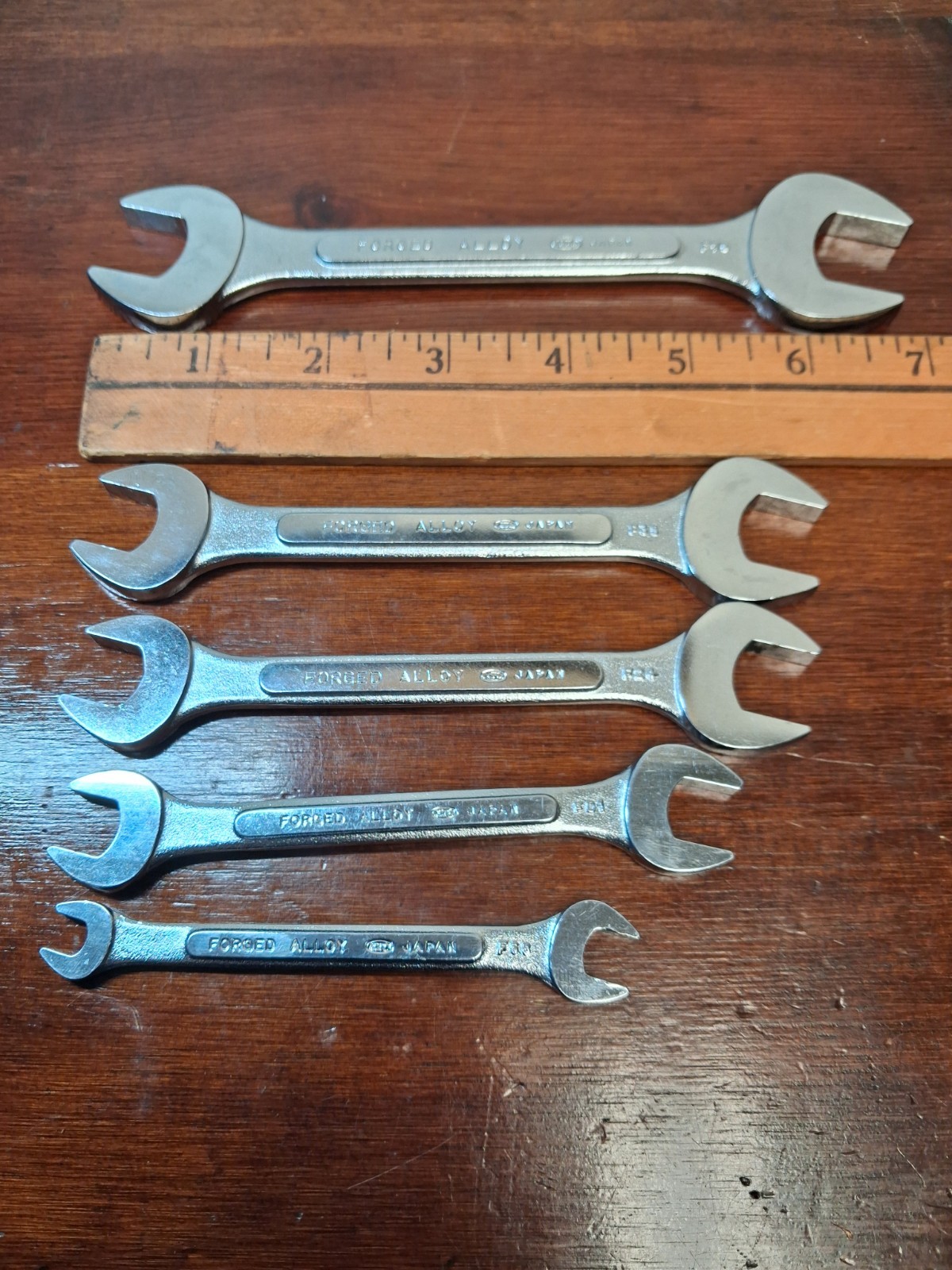VTG Fuller METRIC Double Open End Wrench SET Japan