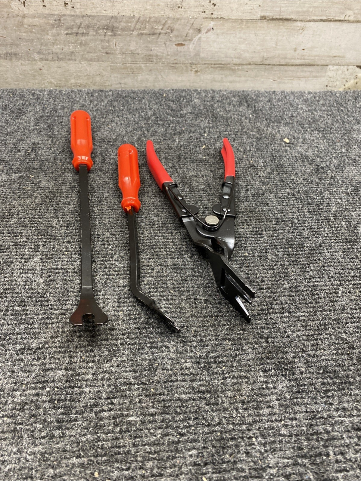 GOOACC 3 Pcs Clip Pliers Set & Fastener Remover With Storage Bag
