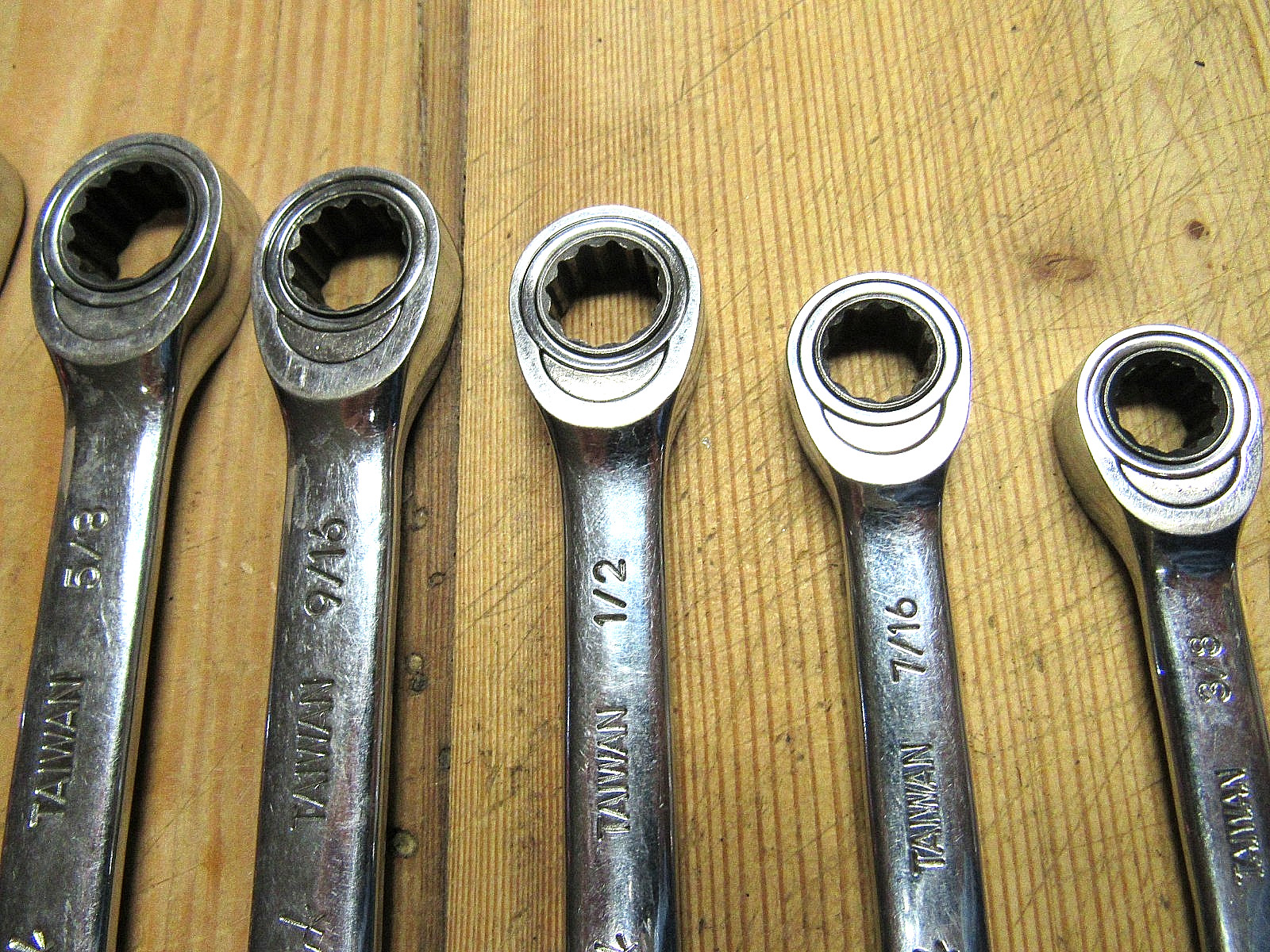 Blackhawk Ratchet Wrench Combination 7 Piece Set GOOD Condition