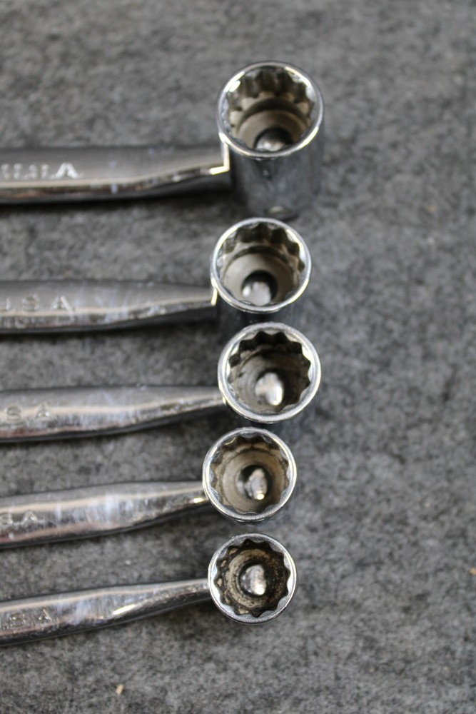 SK Tools Metric Flex Head Combination Wrench Set 10mm-19mm w/Tray (458903)