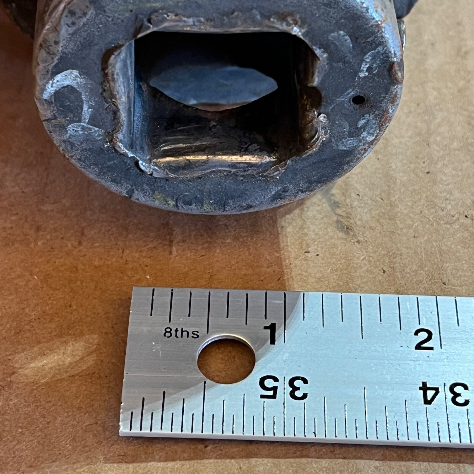 Vintage Williams 2-1/4″ x 1 » Drive 12 Point Socket X-1272 Made in USA – C