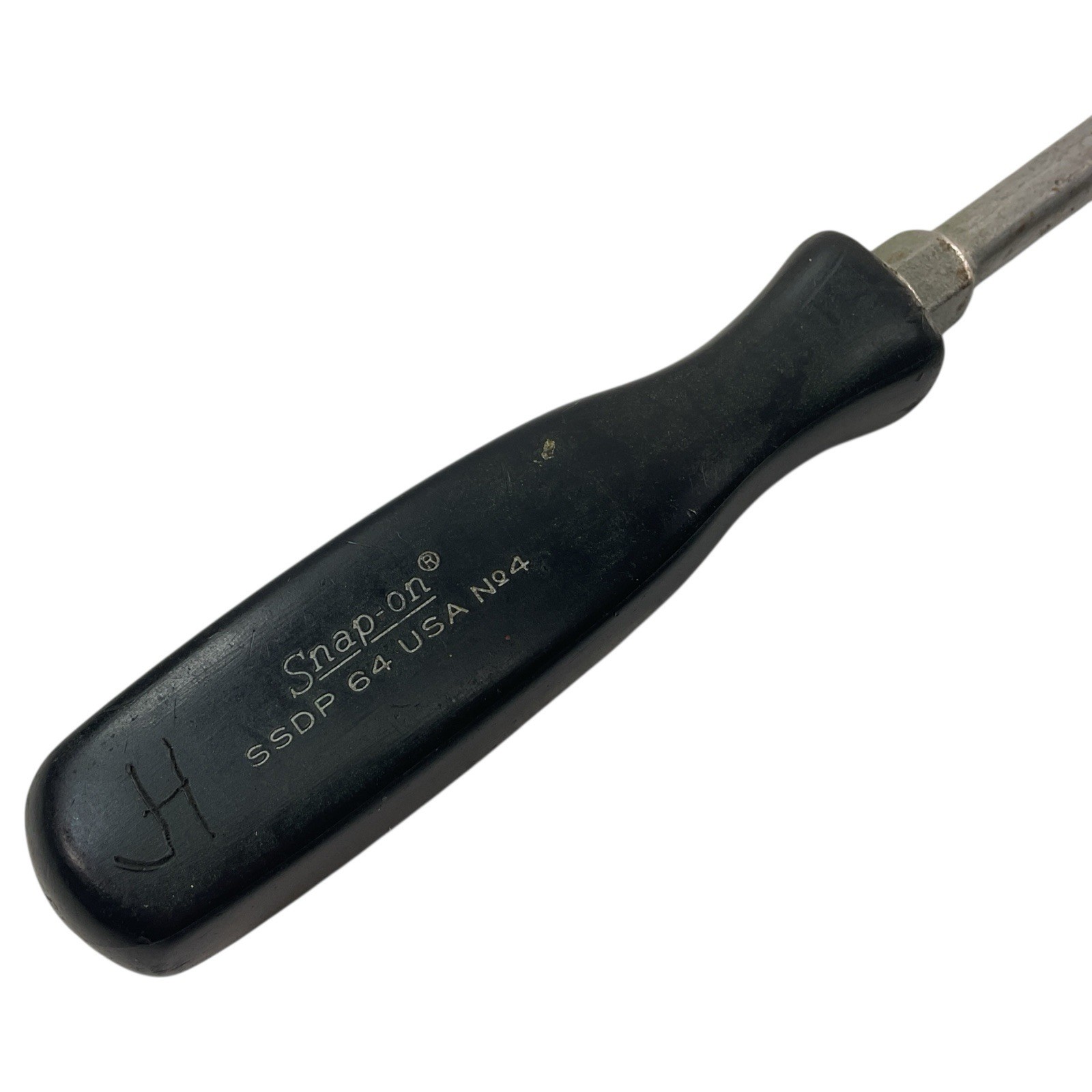 Snap-on Tools Phillips Screwdriver SSDP64 No. 4 Black Handle As Pictured USA