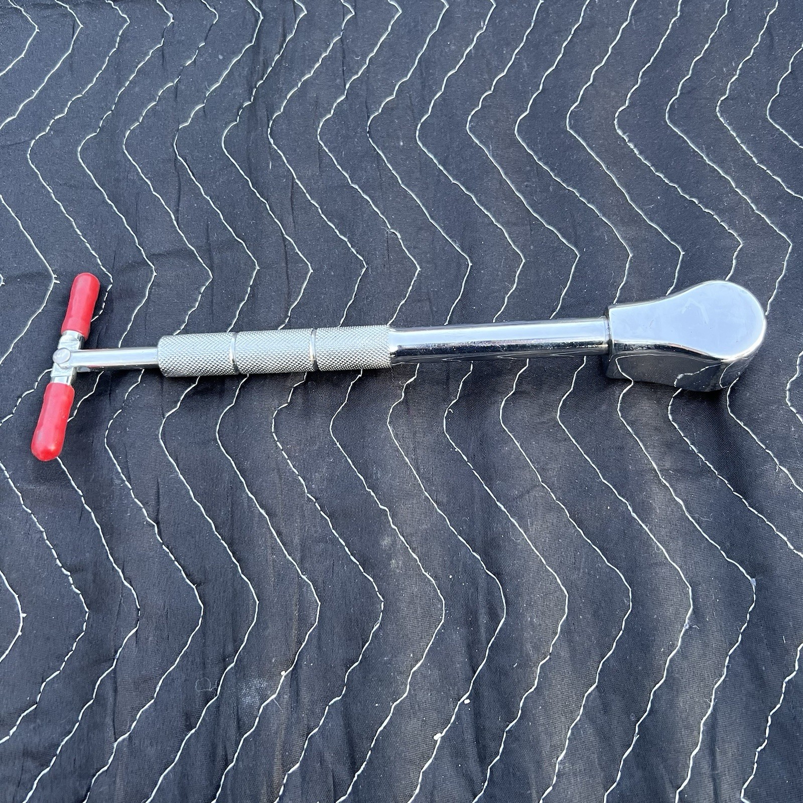 Sidewinder T-handle Speed Wrench Ratchet 3/8″ Drive Knurled Handle Master Craft