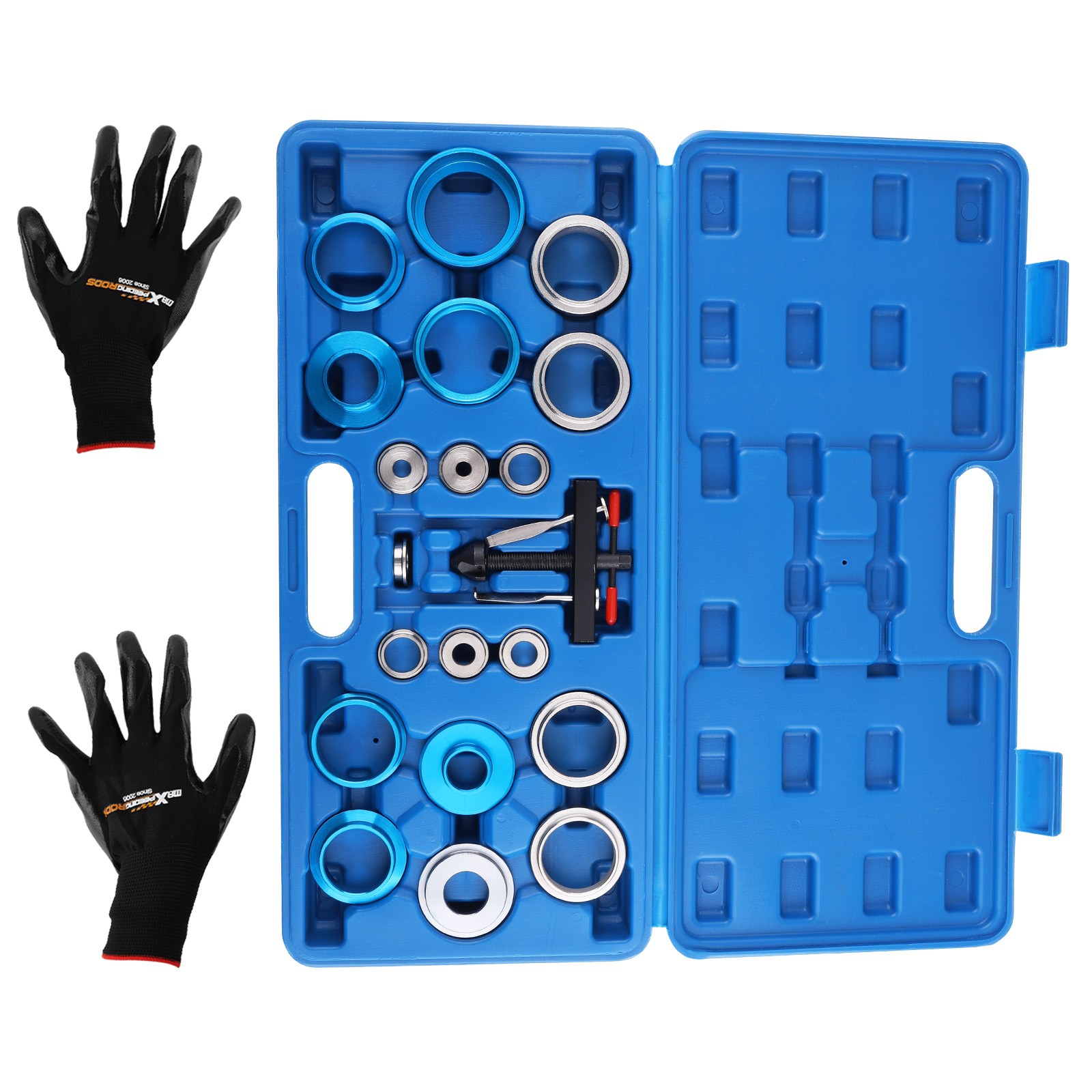 22pcs Crankshaft Camshaft Oil Seal Remover Installer Puller Adapters Tool Kit