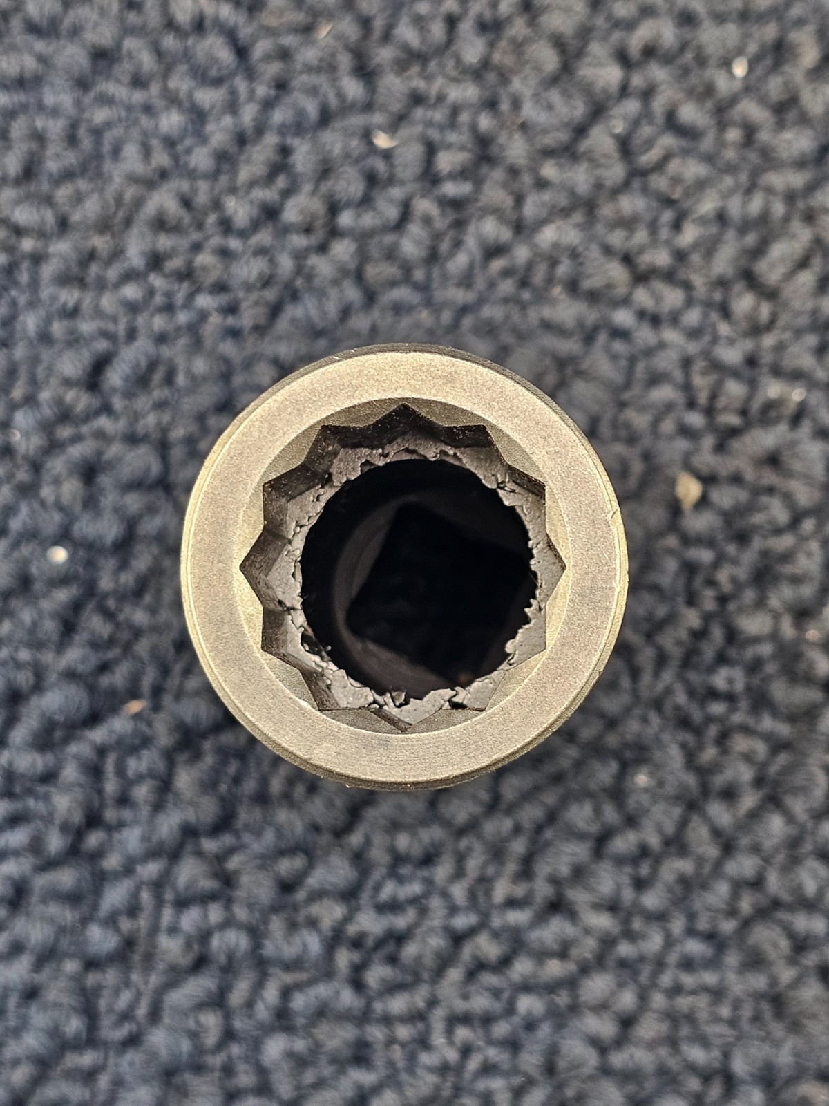 Apex 5225-D: 25/32» 12-Point Long Impact Socket, 1/2» Square Drive