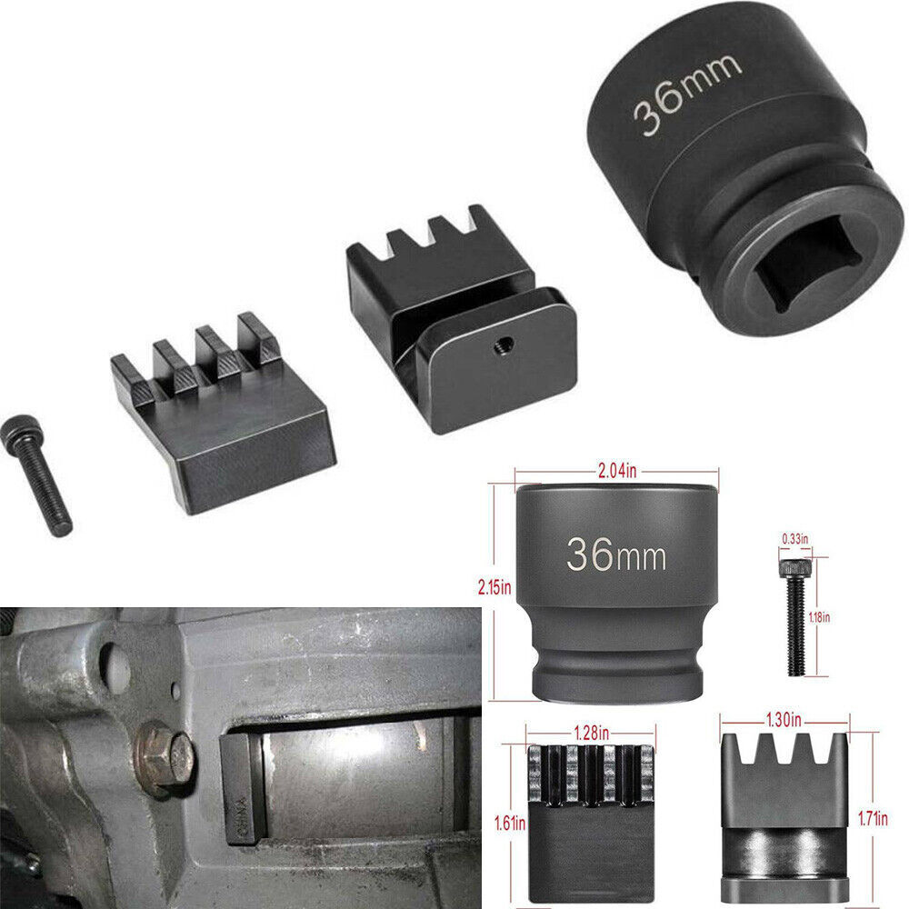 22100 Flywheel Locking Tool Socket Holder Bolt AM-J-44643 S A B for 6.6L Duramax