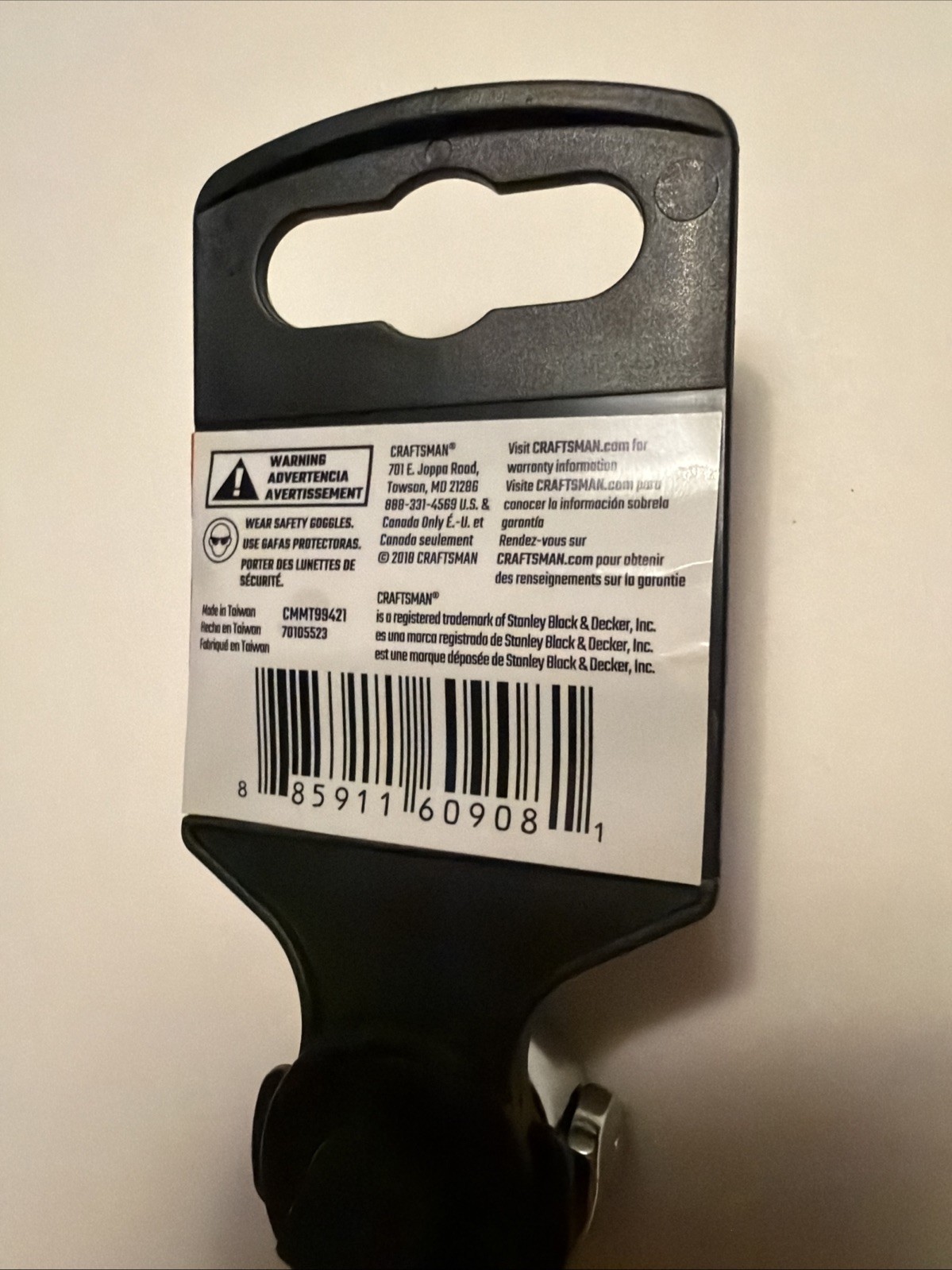 CRAFTSMAN 72-Tooth 1/4-in Drive Rotating Head Ratchet Swivel Head CMMT99421