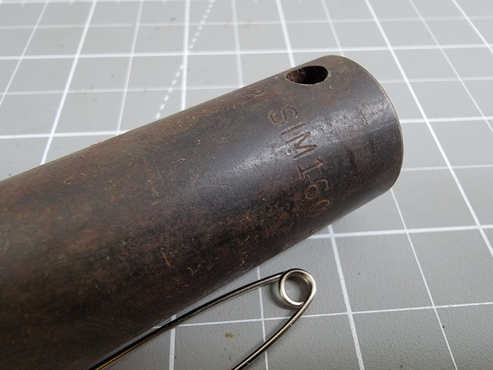 Snap-On 1/2 inch Deep Impact Socket 6 Point 1/2 Drive SIM160 Fair Used Condition