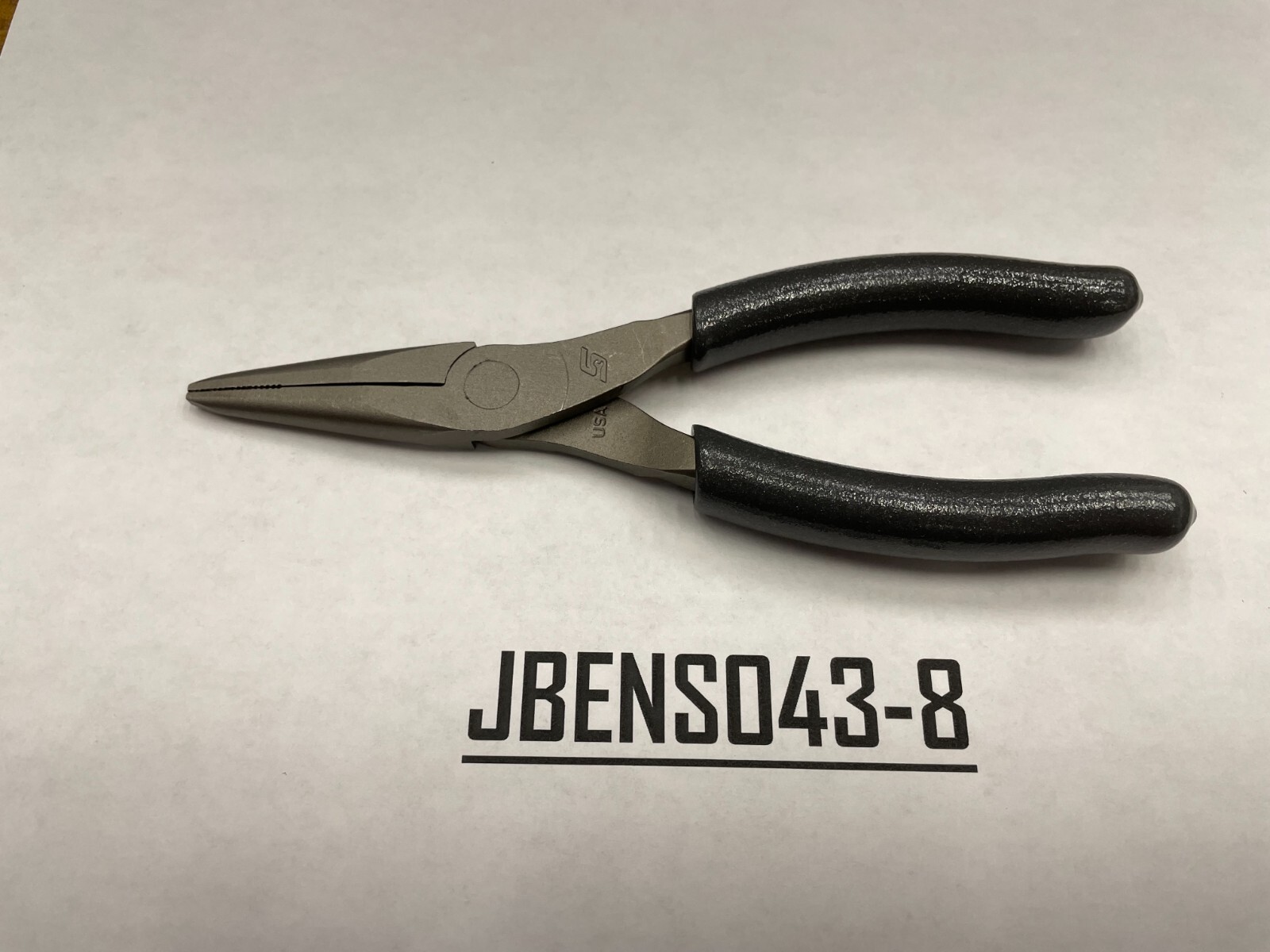 Snap-on Tools USA NEW DARK TITANIUM 6″ Soft Grip Needle Nose Pliers 95ACFDT