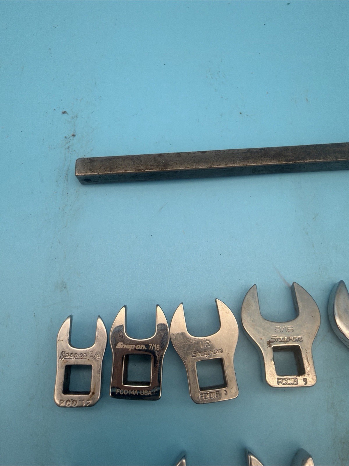 Snap-on FCO12-FCO32 SAE Crowfoot Wrench Set 10pc 3/8″ Drive USA 3/8″-1″