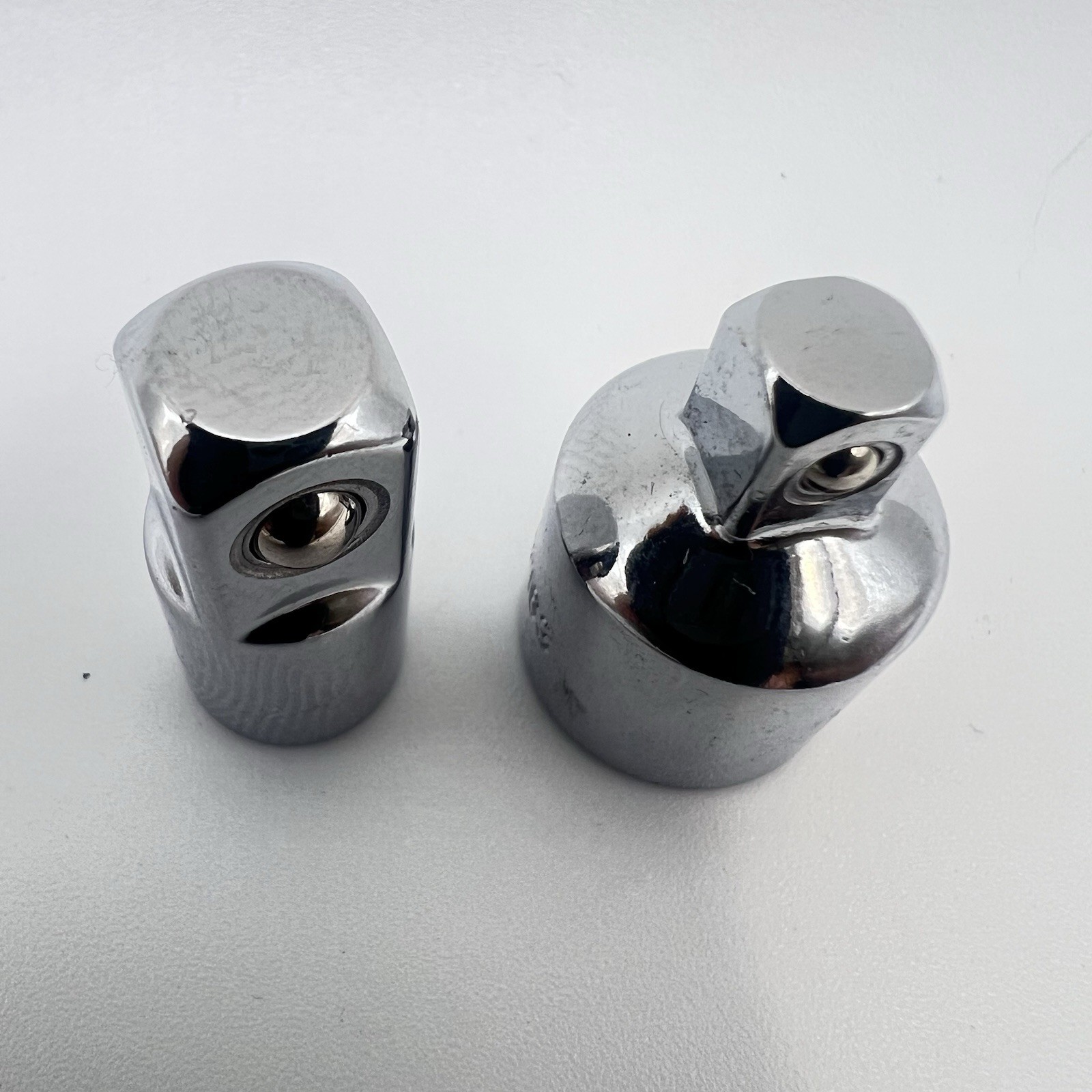 Power Torque 2pc Drive Socket Adapter and Reducer 1/4 to 3/8in. & 3/8 to 1/4in.