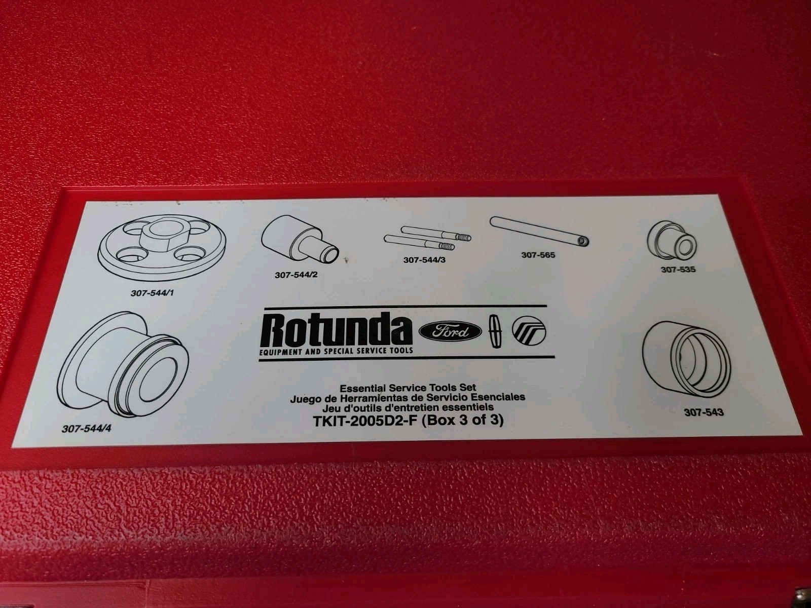 TKIT-2005D2-F Ford Rotunda Transmission Rebuild Service Kit Box 3# OF 3 NEW!