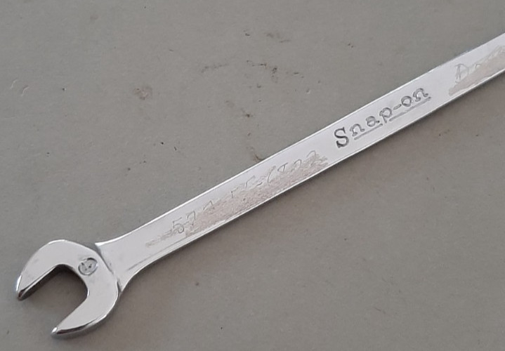 Snap-on Tools OEXM6 6mm 12Pt Point Combination Wrench USA Owner Mark 607