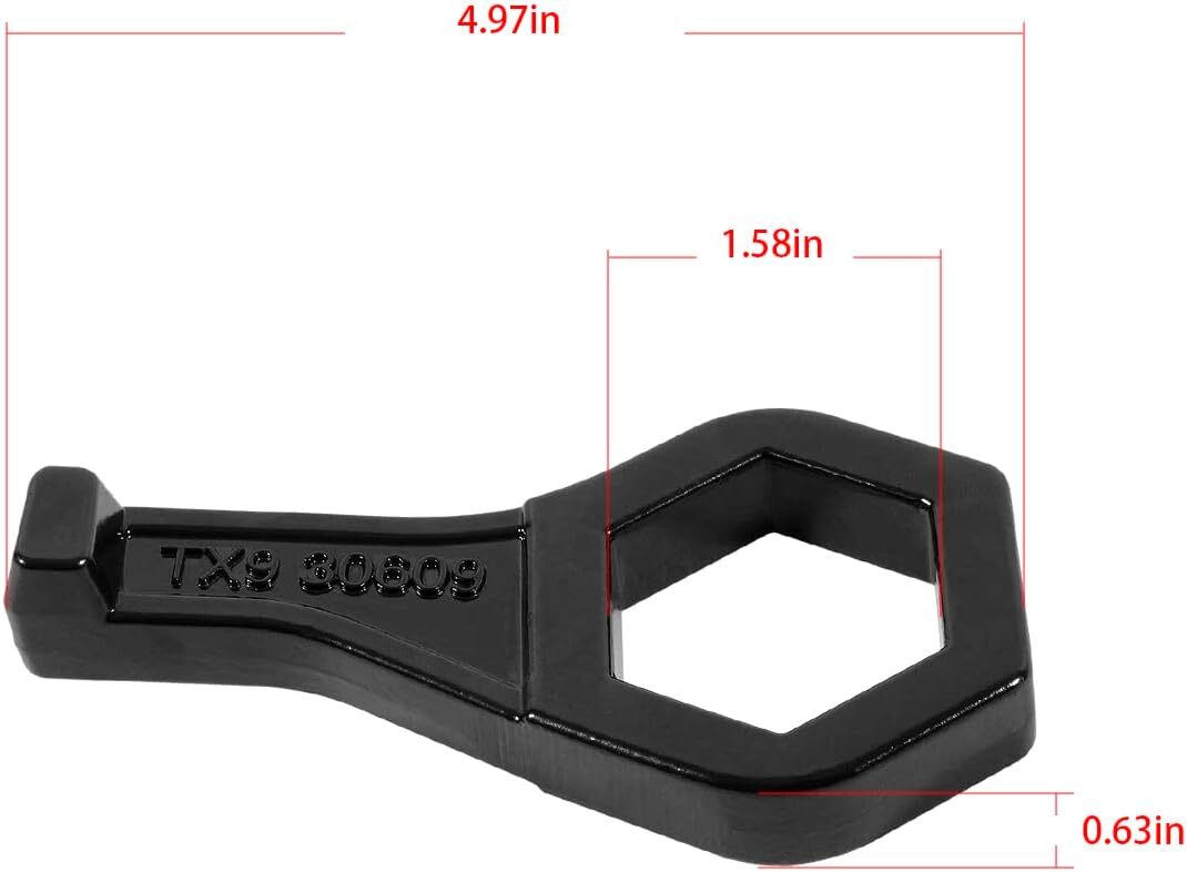 30609 Model TX9 Cap Nut Wrench Porkchop Style for Standard 1-1/2inch (38mm) Nut