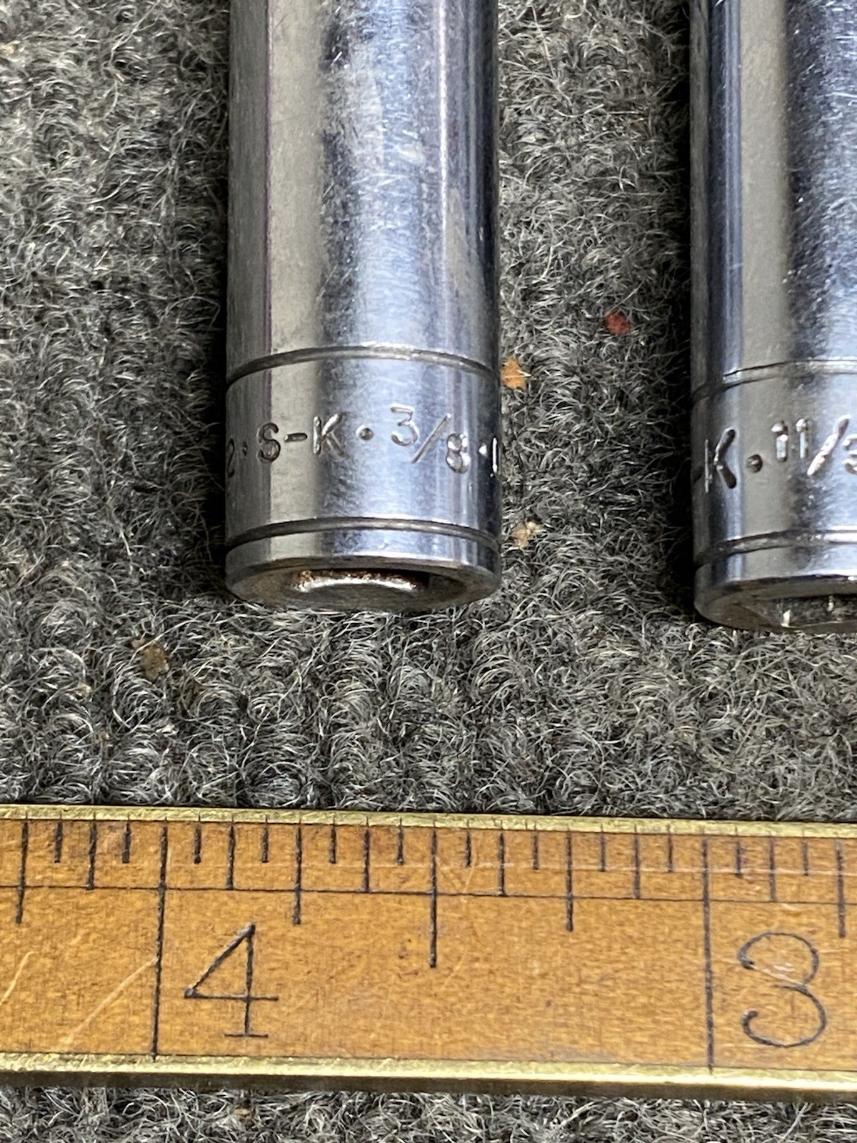 Vintage SK 1/4” Dr Deep Socket Set 5 Pc. 1/4” – 3/8” USA 6 Pt