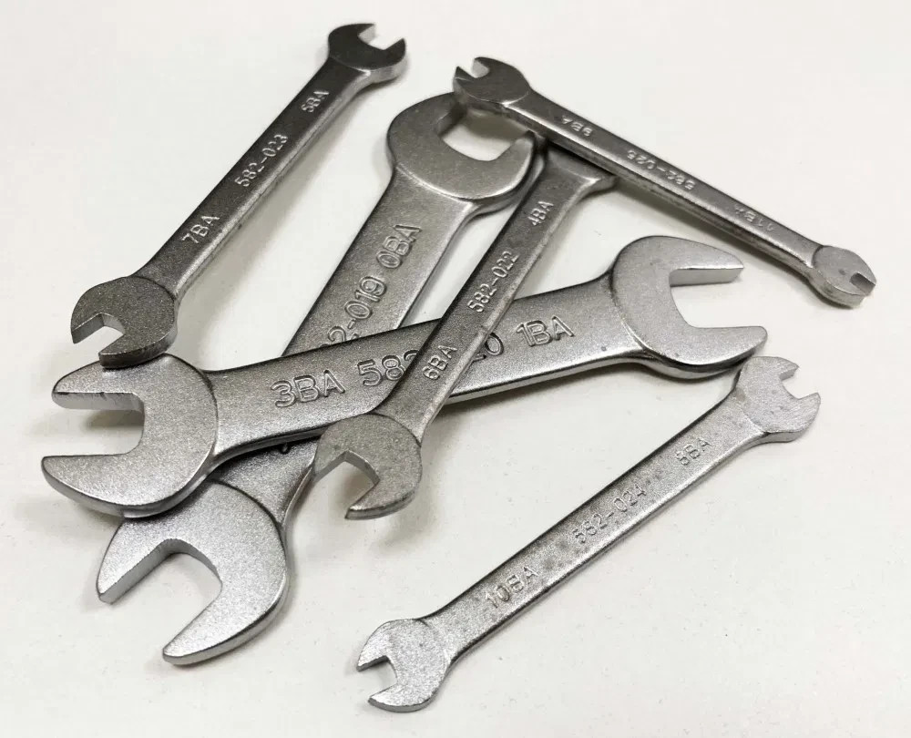 Toolzone Elite BA Spanner Set 6 Pc Open Ended 0BA – 11BA Spanners Model SP146
