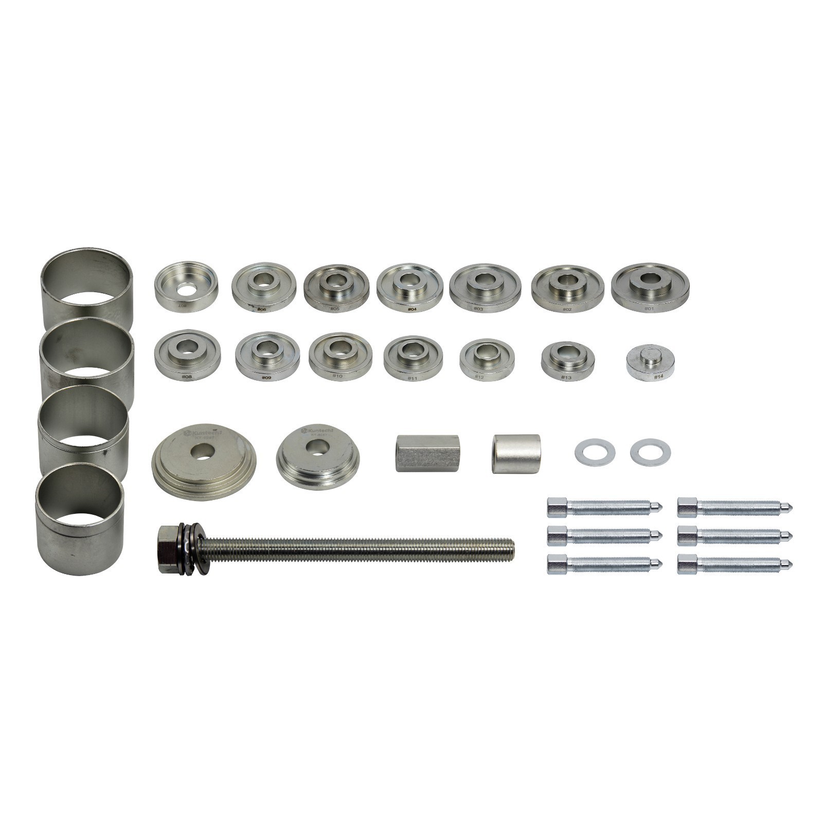 31pcs Universal Front Wheel Bearing Press Remover Installer Tool Kit for Auto