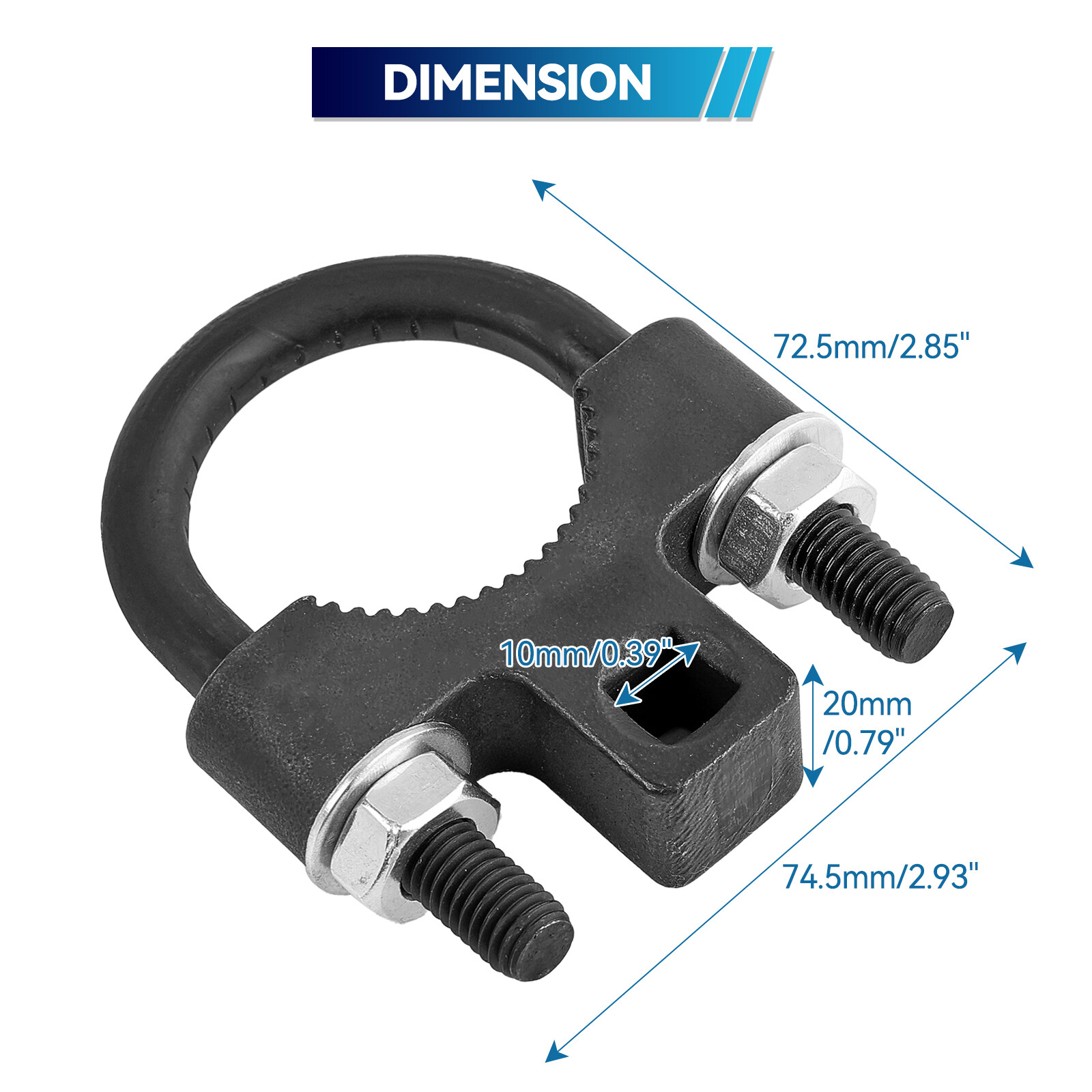 Car Inner Tie Rod Tool Removal Remover 3/8″ Low Profile Turner Repair Installer;