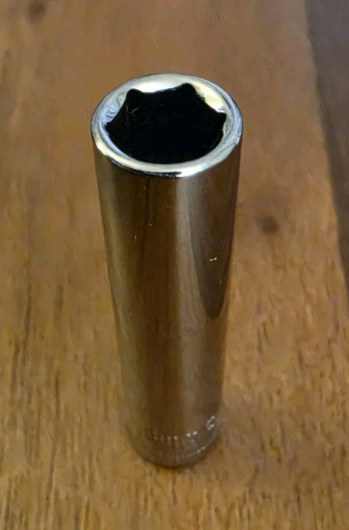 Craftsman 8mm Deep Well Socket 6 Point 1/4″ Drive S-AF 44405