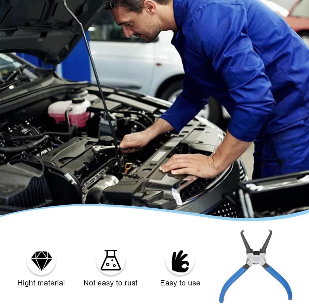 Car Fuel Line Petrol Clip Pipe Hose Connector Quick Release Removal Pliers Tool