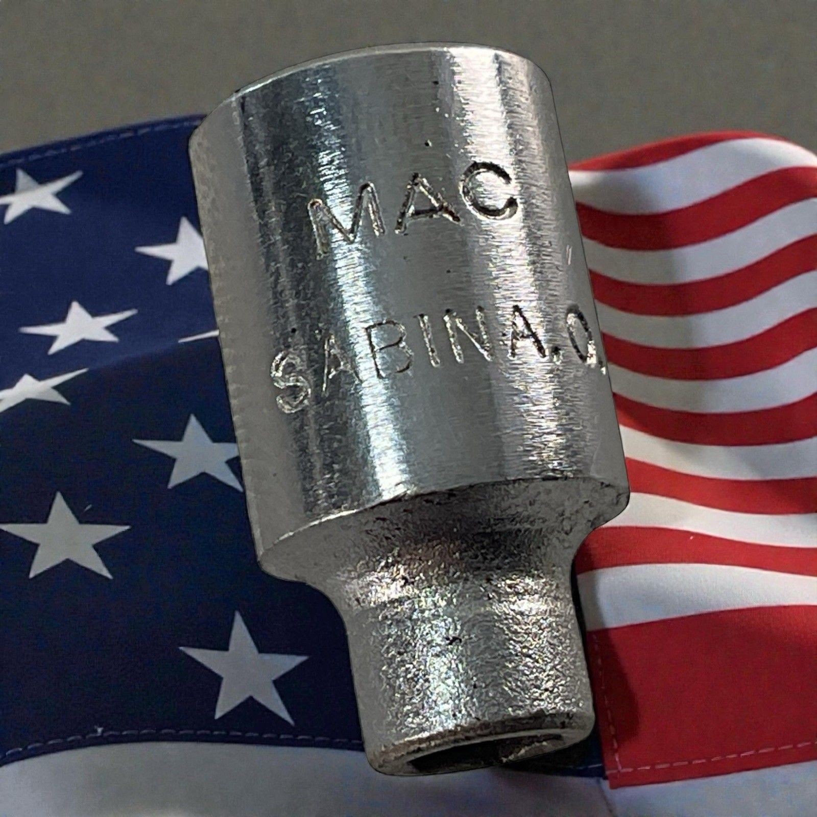 Mac Tools Shallow Socket M66 3/16″ SAE 6pt 1/4″ Drive USA Marks Chrome Tool