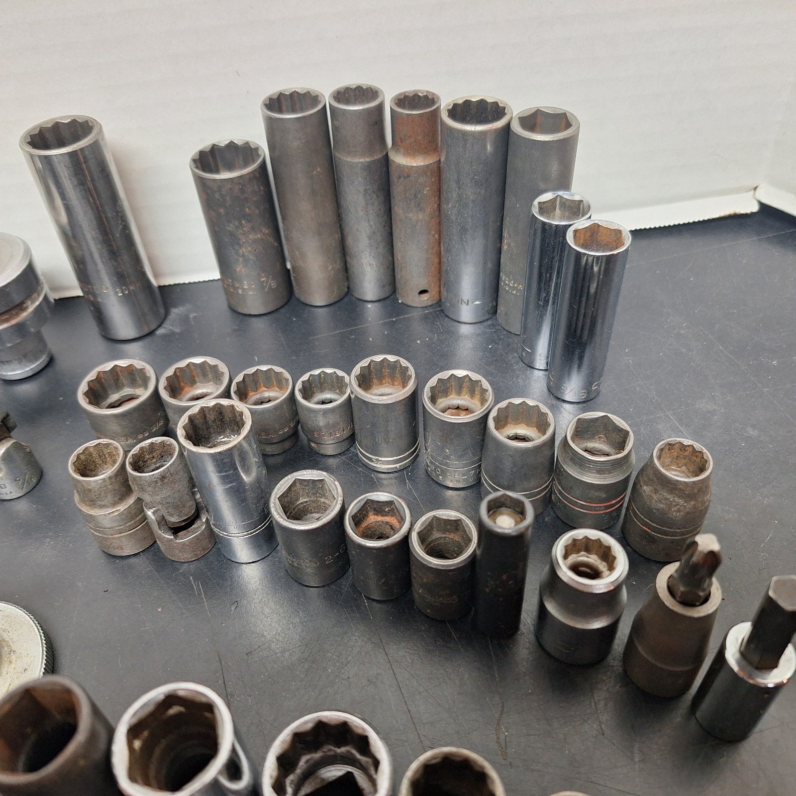 Lot Of USA Made Sockets And Things Multiple Brands And Sizes 81 Items