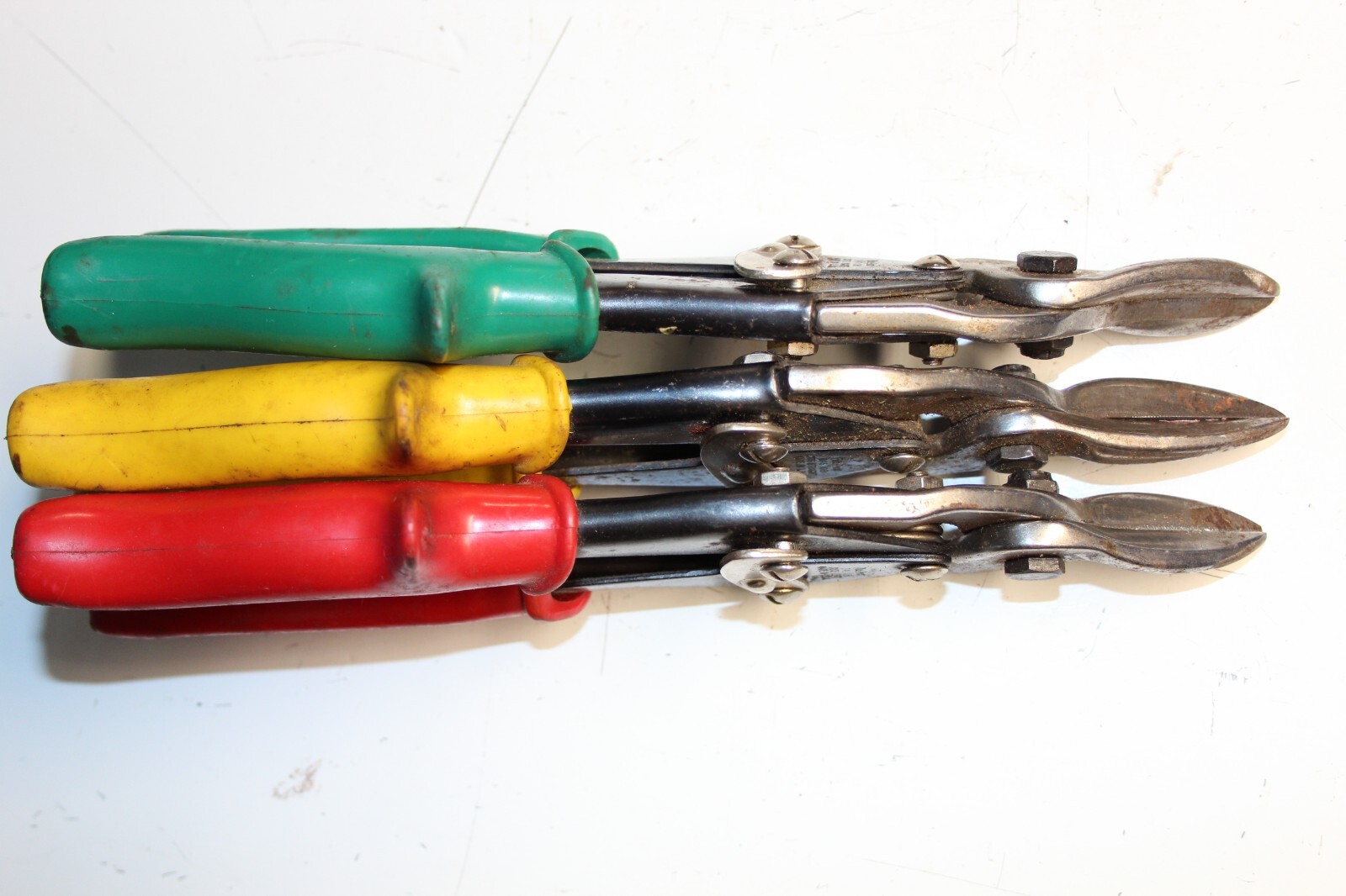 BLUE-POINT TOOLS RIGHT, LEFT, CENTER 10″ Aviation Snips SET 3pcs USA