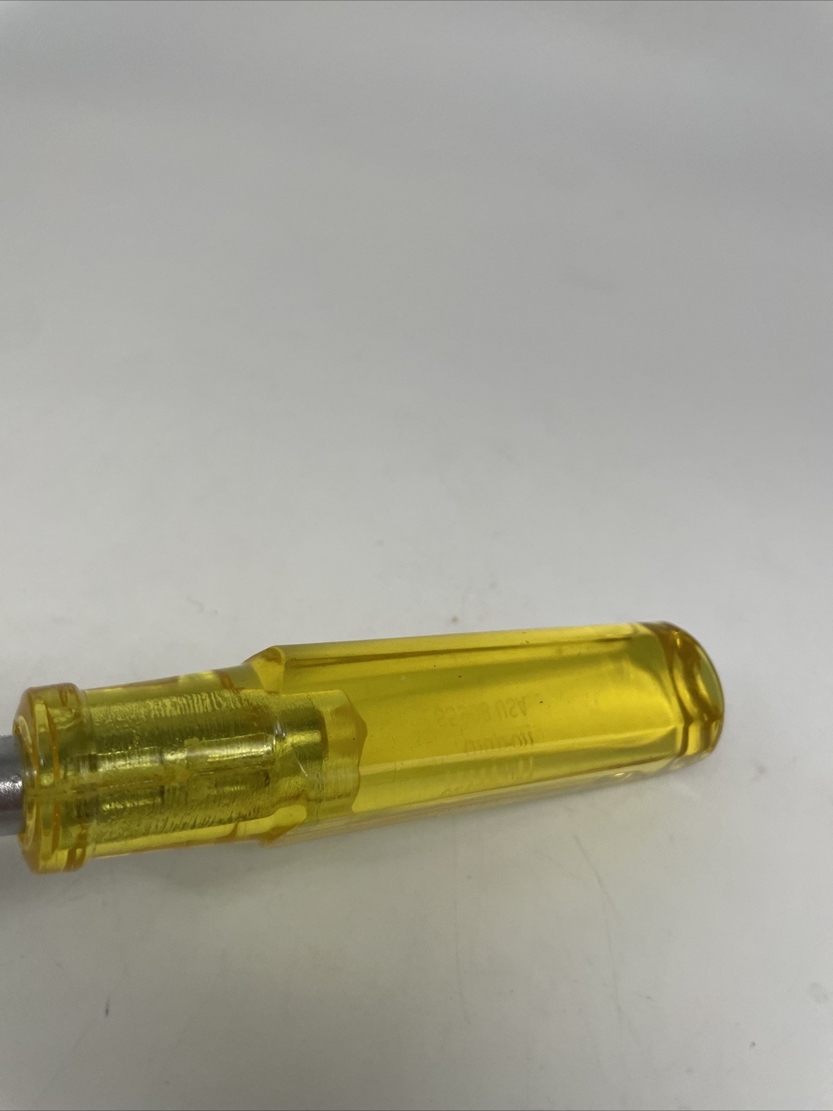 Snap On Tools Dash Nut Trim Specialty VW Porsche Clear Screwdriver Handle