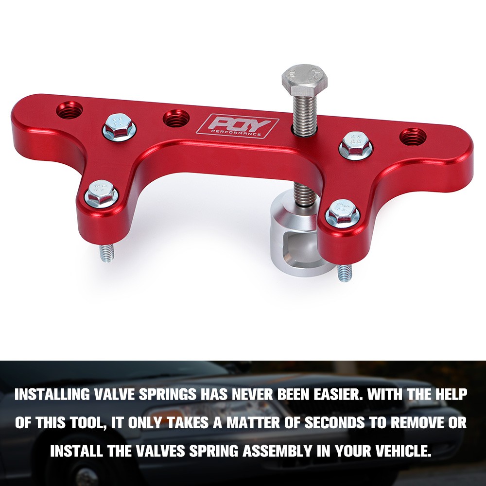 RED Valve Spring Compressor tool For Ford Mustang GT F150 4.6L 5.4L 2 Valve