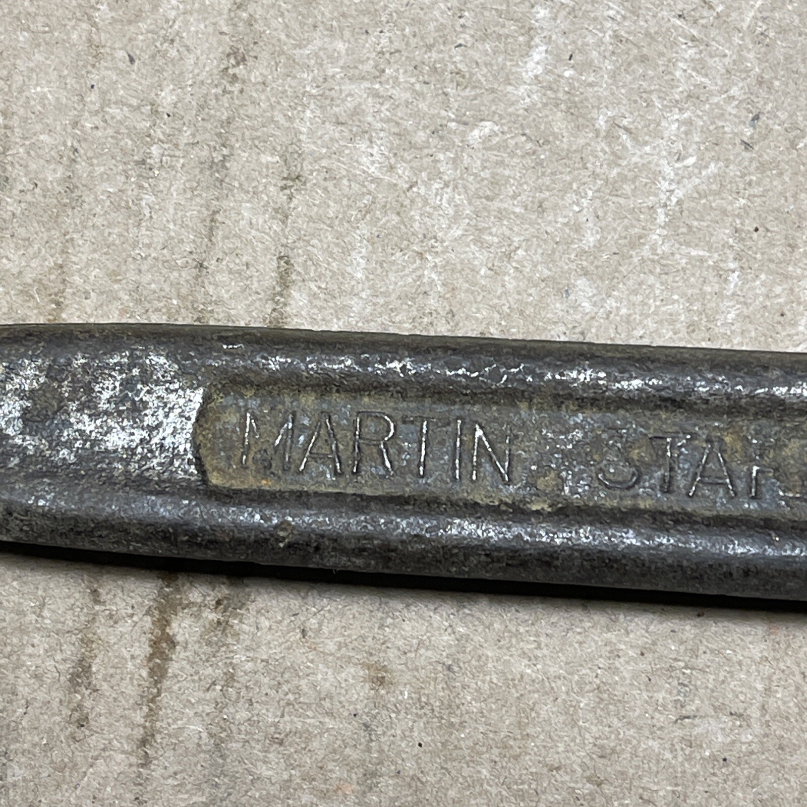 Vintage Martin Body Shop Metal USA Body Hammer Rare For Restoration