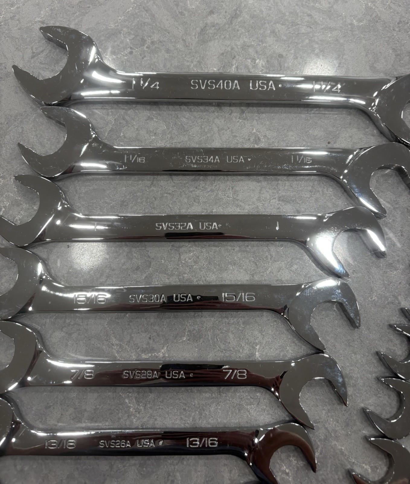 Snap-On FDP SAE And Metric Four Way Angle Wrench Set