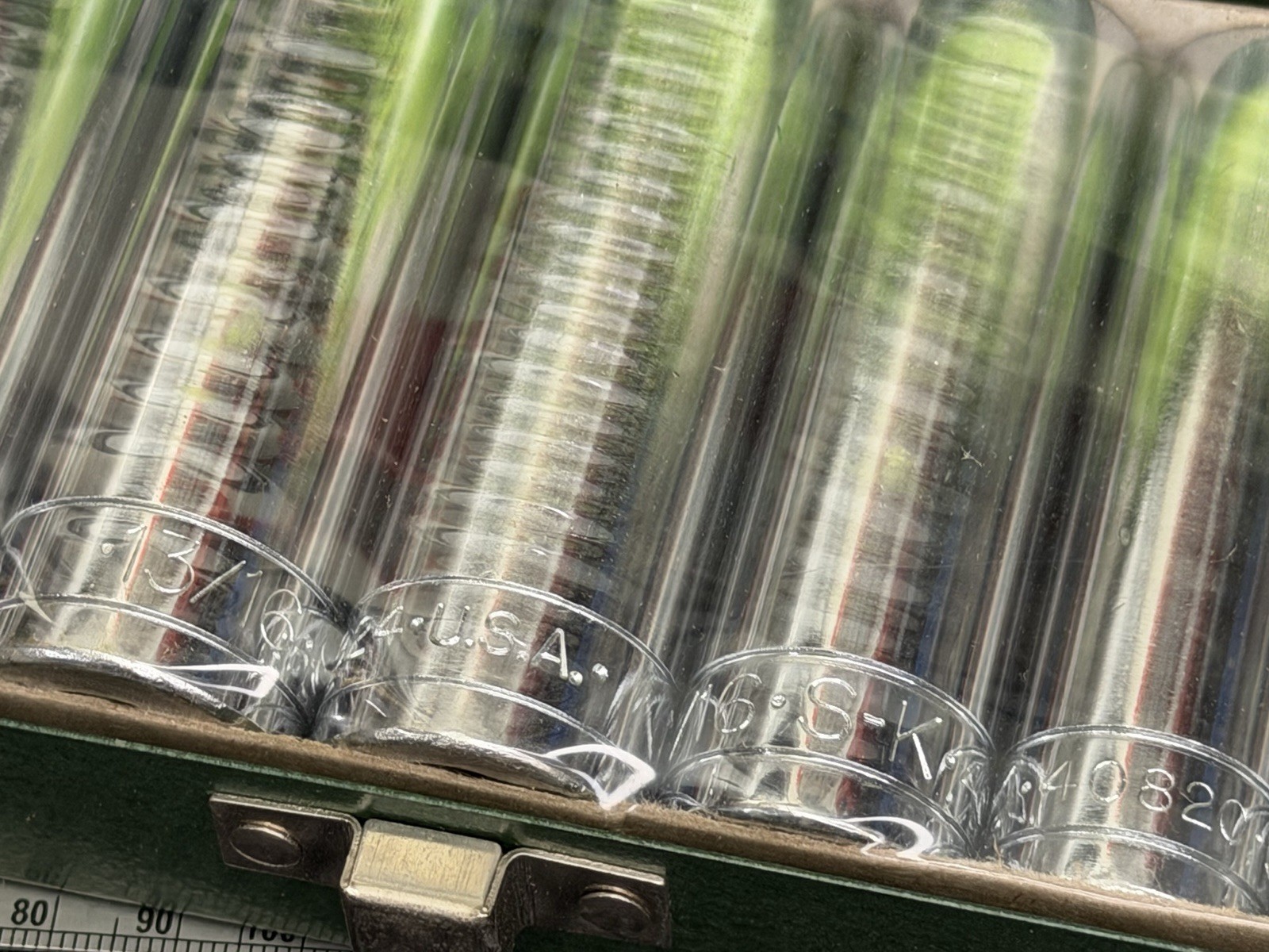 NOS SK Tools 8PC 1/2″ Drive SAE 12PT Deep Socket Set USA🇺🇸 – 4808