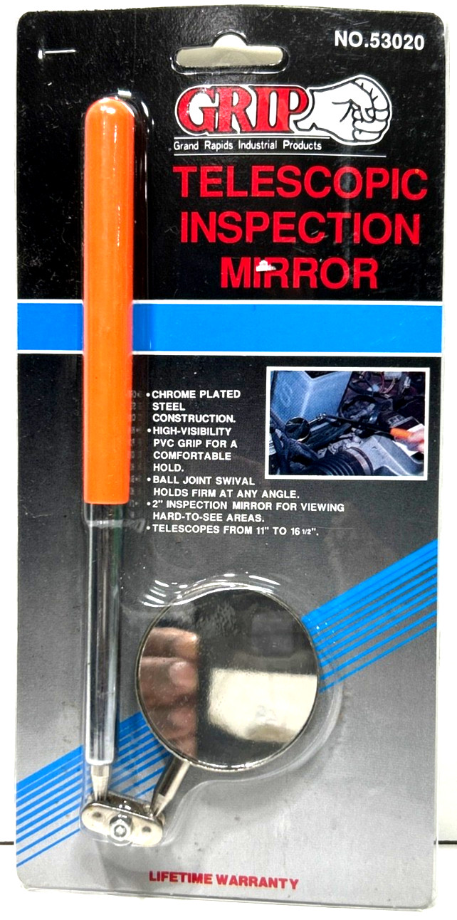 Grip Telescopic Inspection Mirror model 53020-New (office bb6