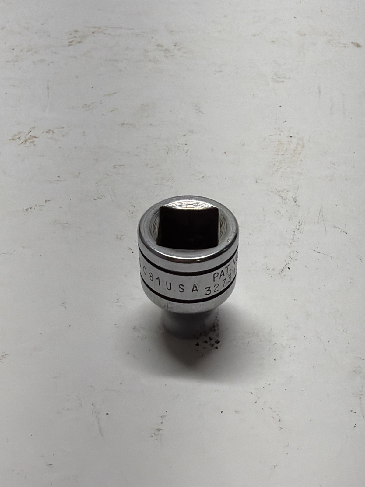 Snap On USA Tools FS081 3/8″ Drive 1/4″ 6PT Shallow Chrome Socket,