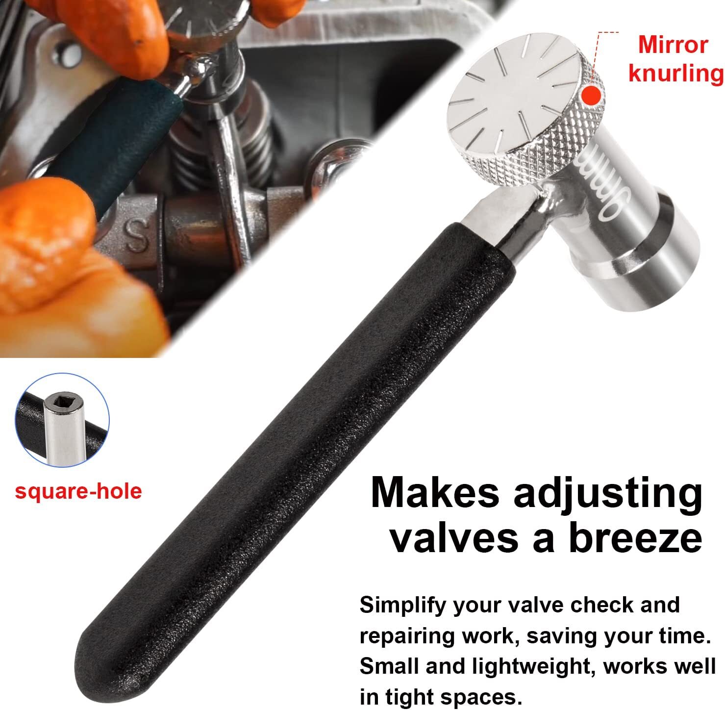 Valve Tappet Engine Adjuster Adjustment Tool for Motorcycles, ATVs & Scooter Gy6