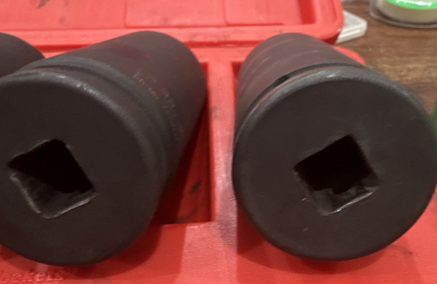 Sunex 2838 1/2″ Drive 4pc Metric Deep Spindle Nut Impact Socket Set