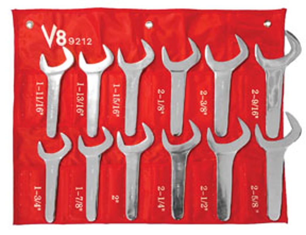 Jumbo Service Wrench Set 12pc VHT-9212 Brand New!