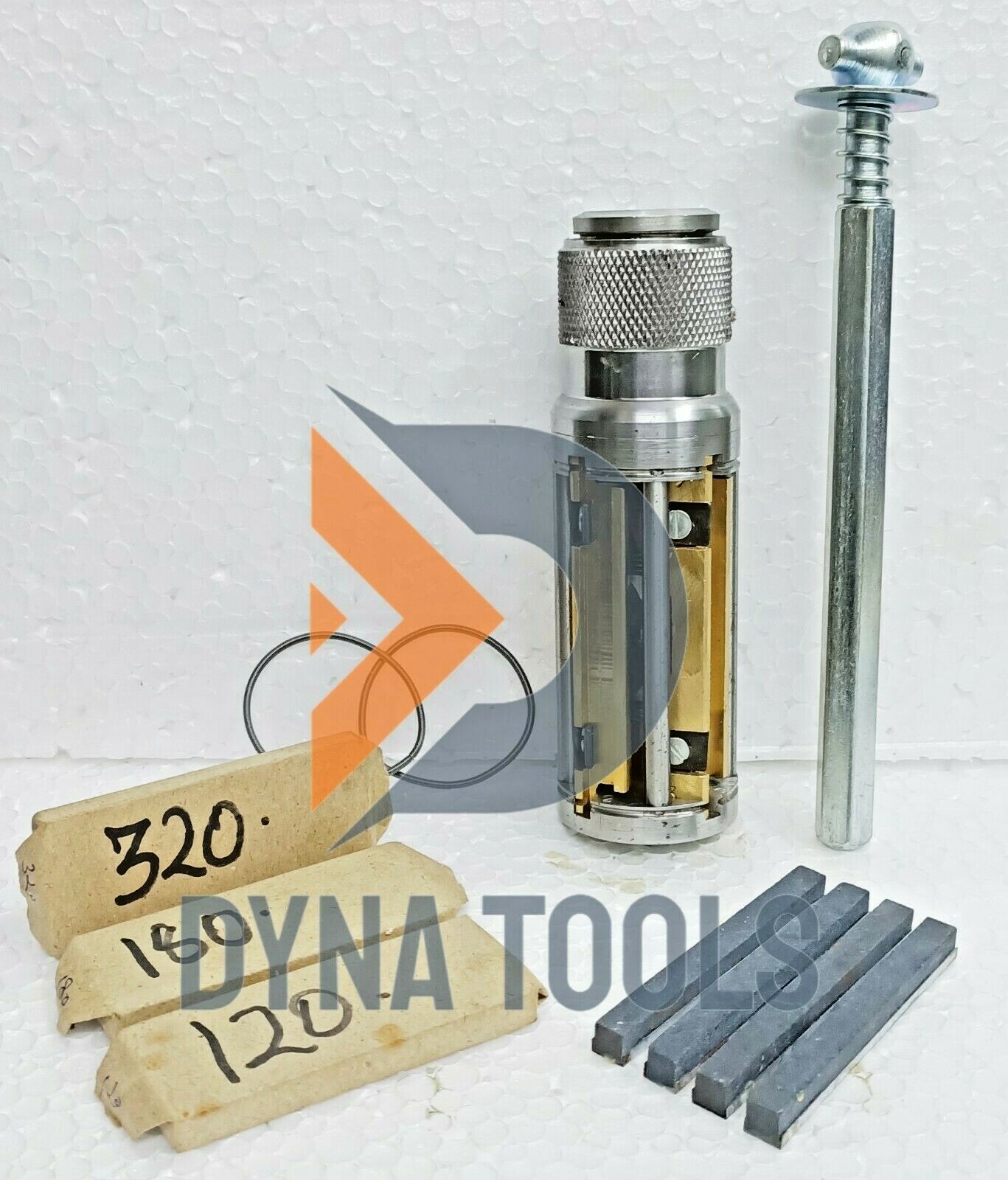 New Cylinder Engine Hone Kit 1-3/4″ TO 2-1/2″ Honing Machine + 4 Set Of Stones