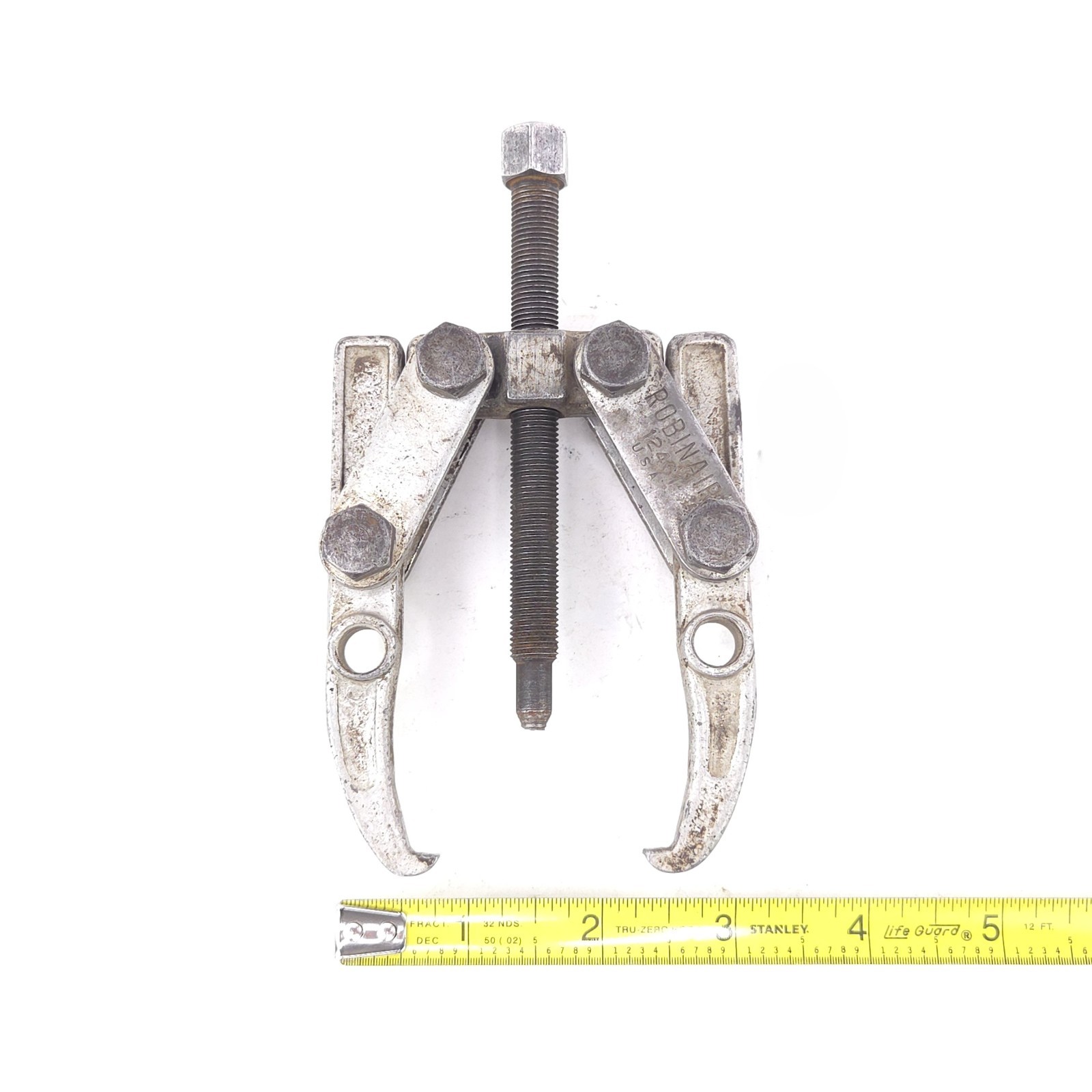 Robinair 12461 2-Jaw Gear Puller For Bearings Remover HVAC Tool Steel USA
