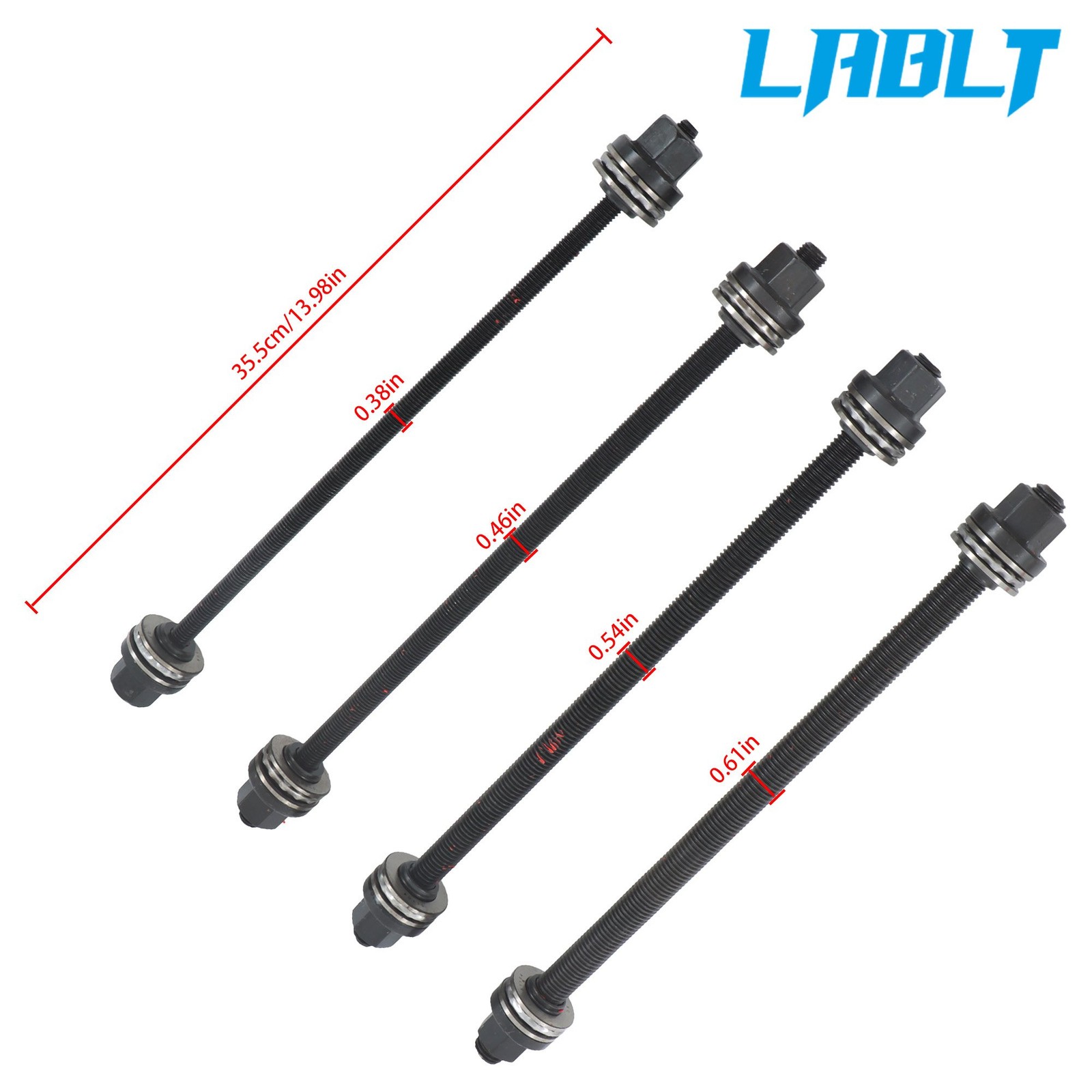 28PCS Bearing Removal Tool Set Universal Compression & Tension Sleeve Puller Kit