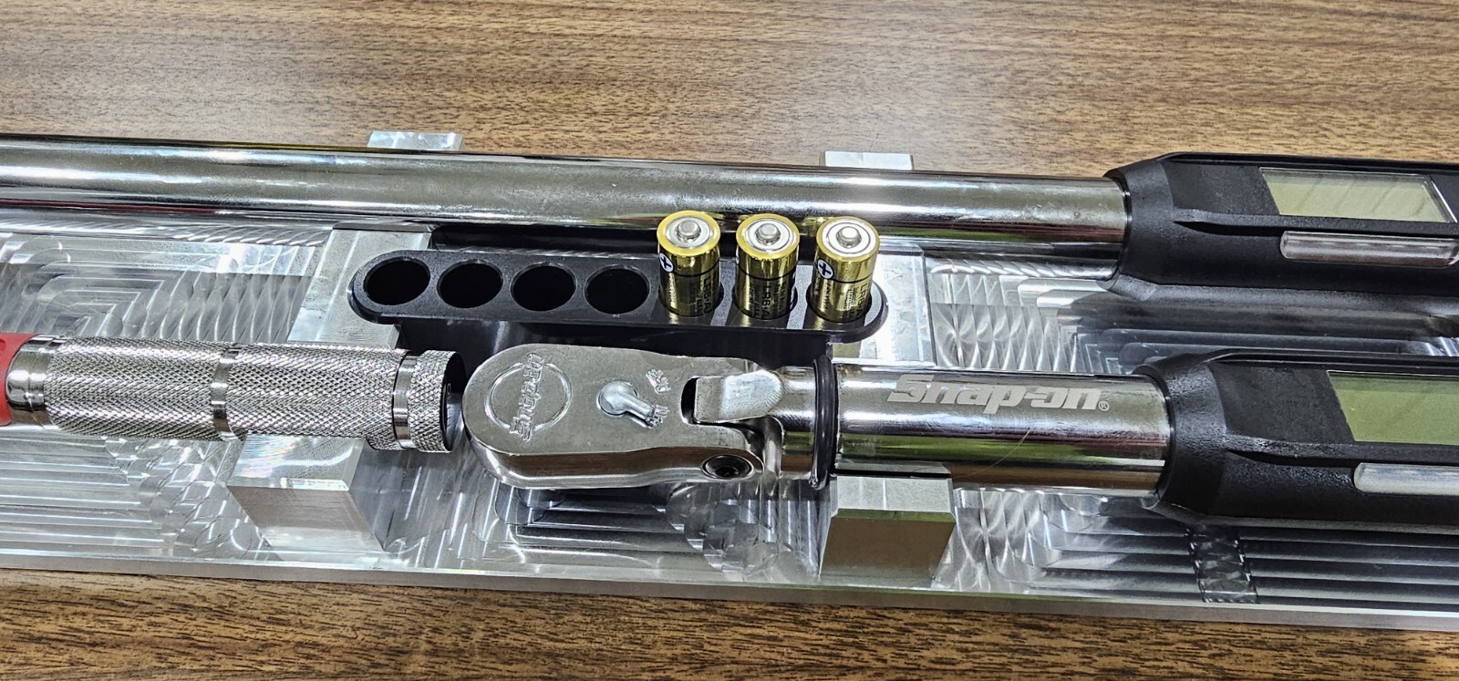 Snap On Style Torque Wrench BILLET ALUMINUM TRAY (3pc)