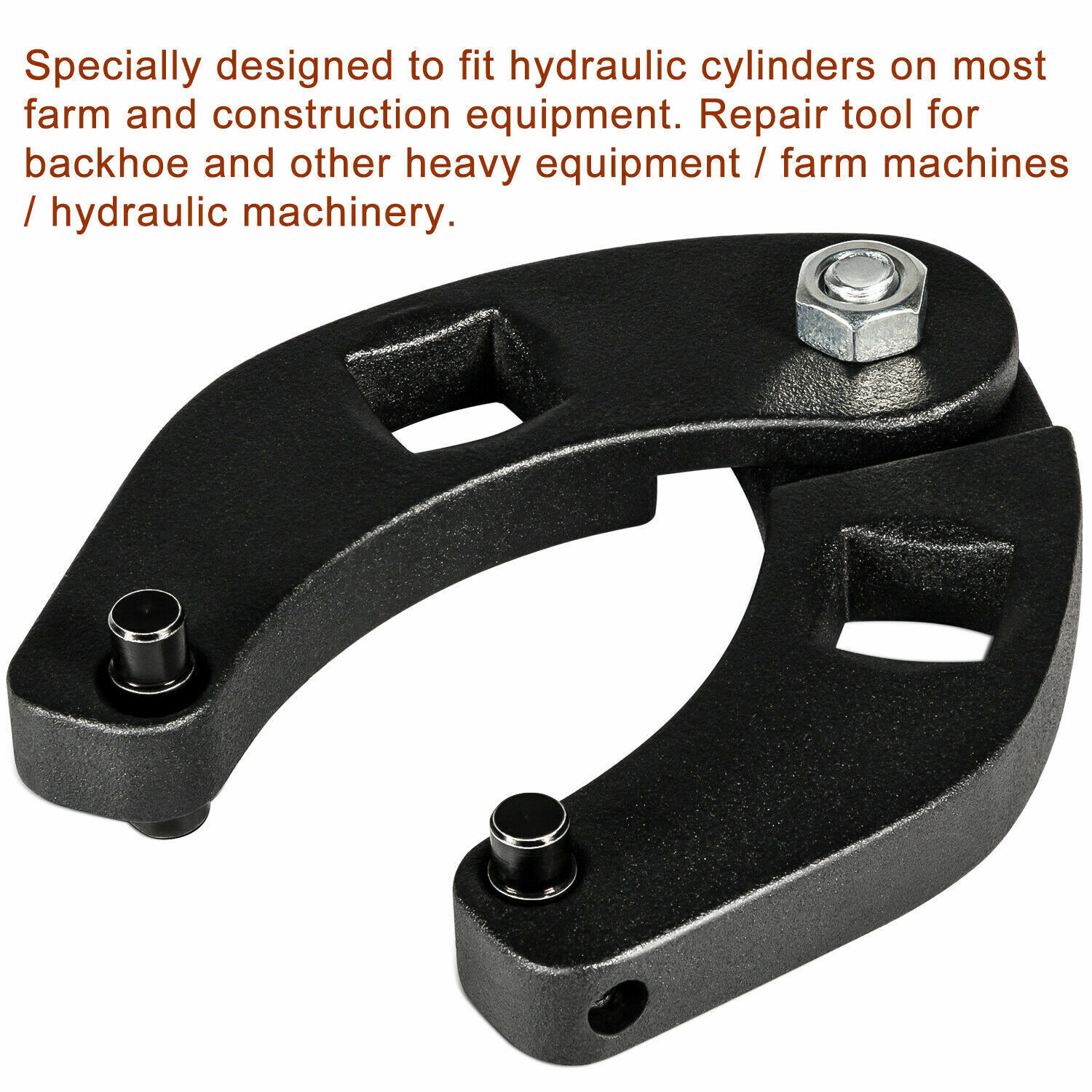 Adjustable Gland Nut Wrench Cap Remover #7463 For Hydraulic Cylinders Equipment