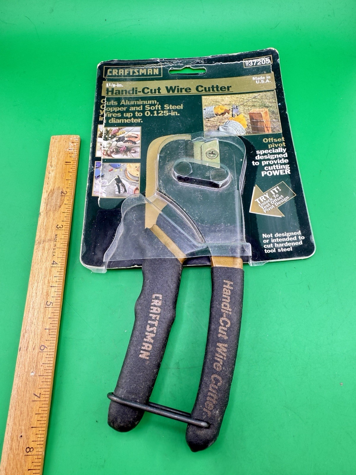 NOS 37250 Sears Craftsman Professional USA!! Handi Cut Wire Cutter 1-1/8” Rare