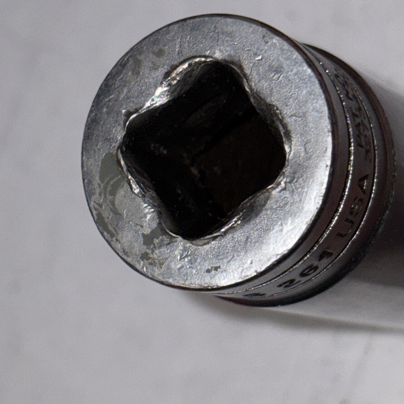 Vintage Snap-on USA 13/16″ 12 Point Deep Chrome Socket 1/2 Drive S261