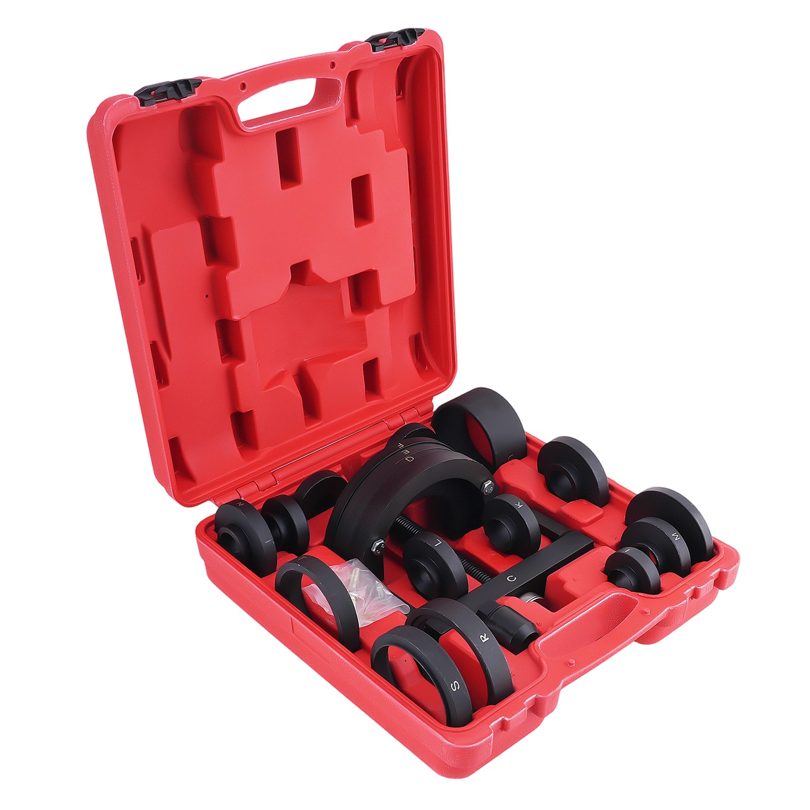 21PC Front Rear Wheel Hub Bearing Puller Kit Remover Carbon Steel Tool Set