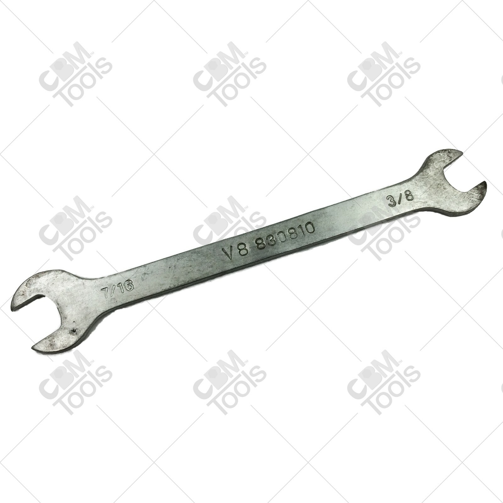 V8 Tools Super Thin Open-End Wrench 3/8 to 7/16 Inch New Free Shipping