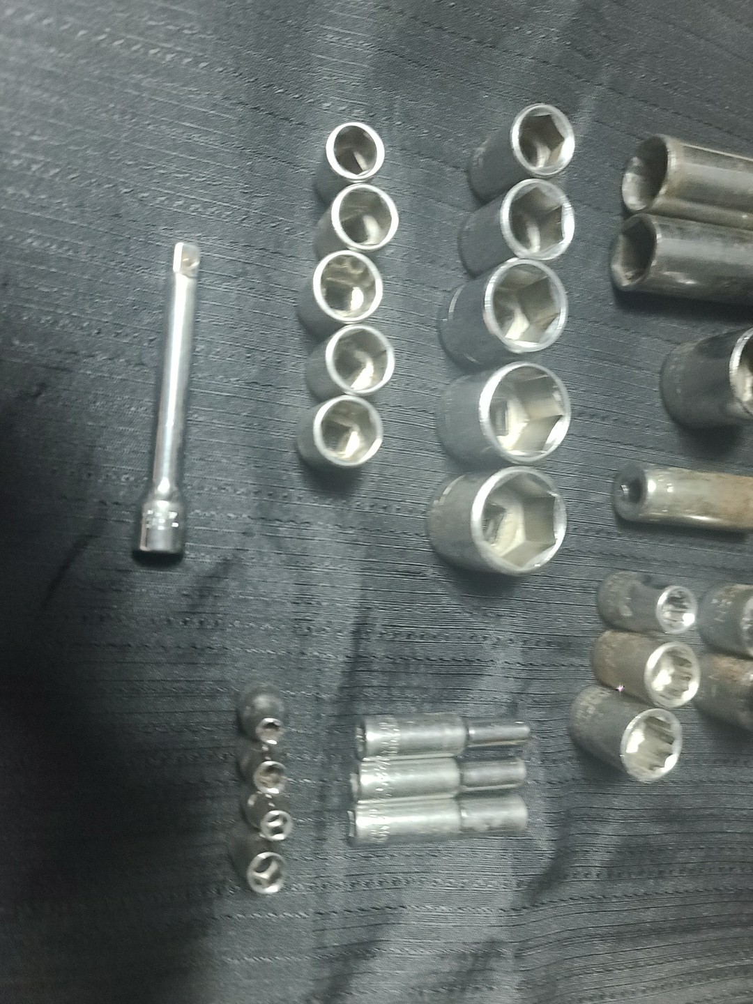 Craftsman Assorted Bundle/ Lot Sockets Mult Dr Sizes Series -EE- Vintage