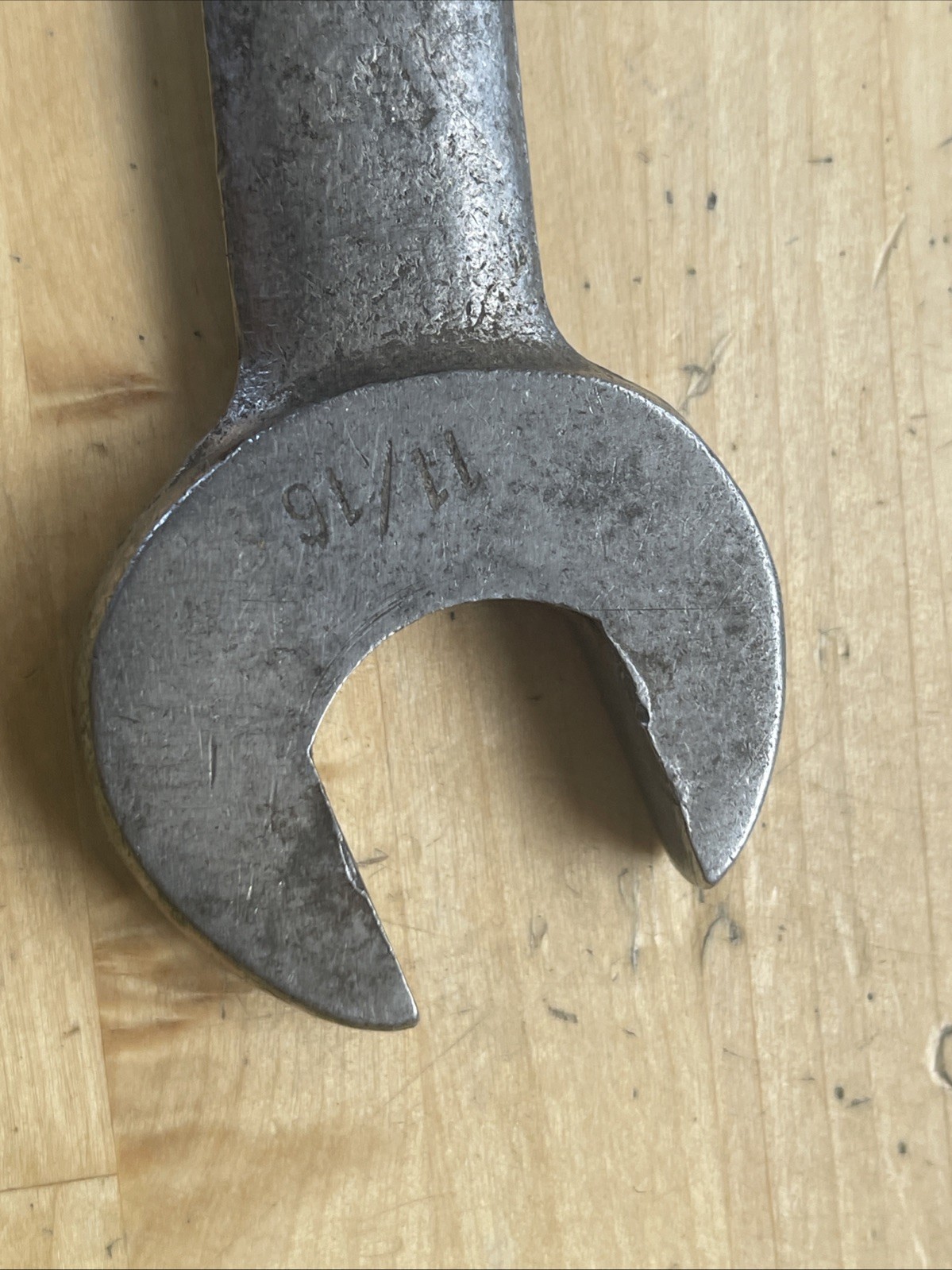 Blue Points Chicago Vintage 11/16″-25/32″ SAE Open End Wrench NO2225